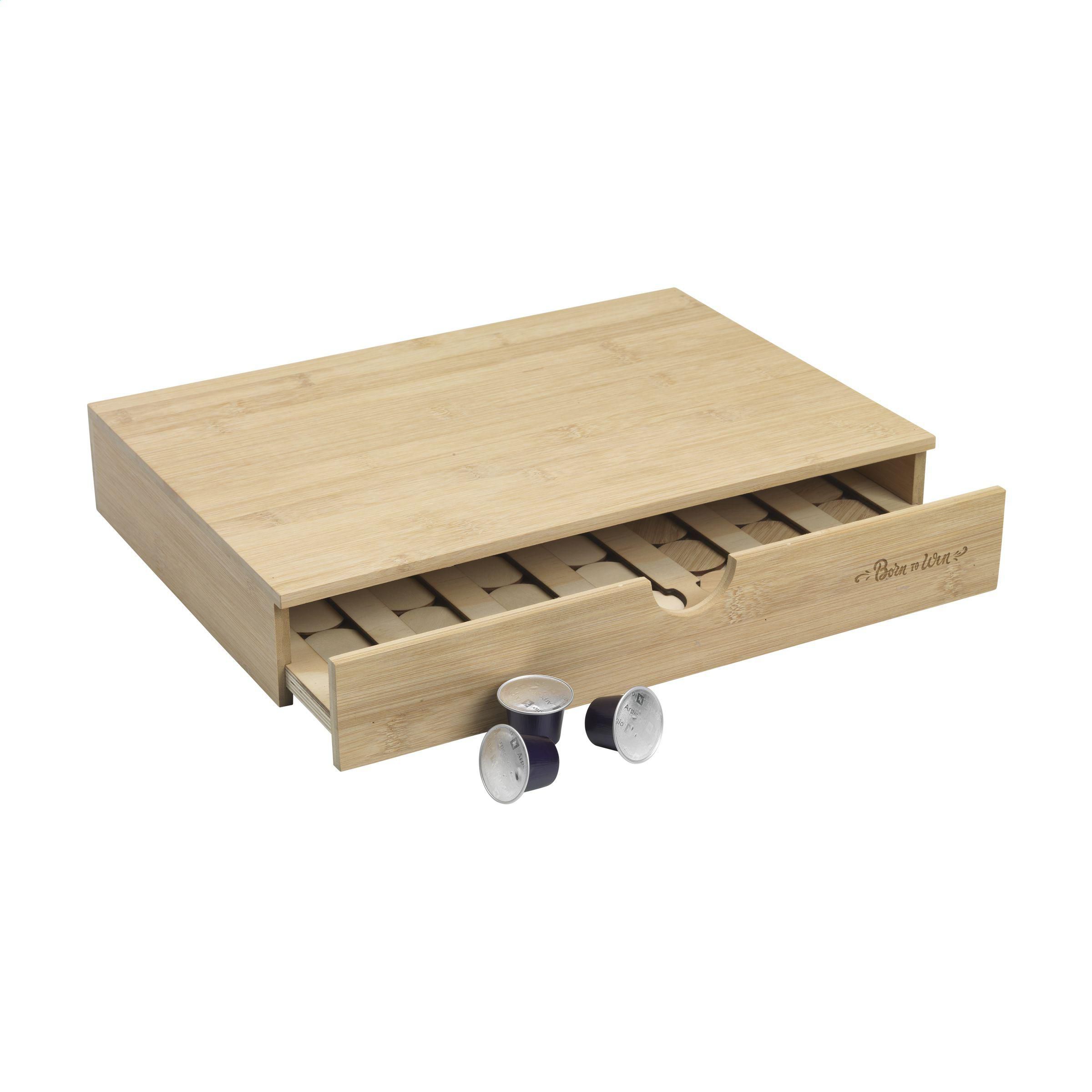 Kaffee-Spiel Schublade - Mengen bedrucken mit Logo