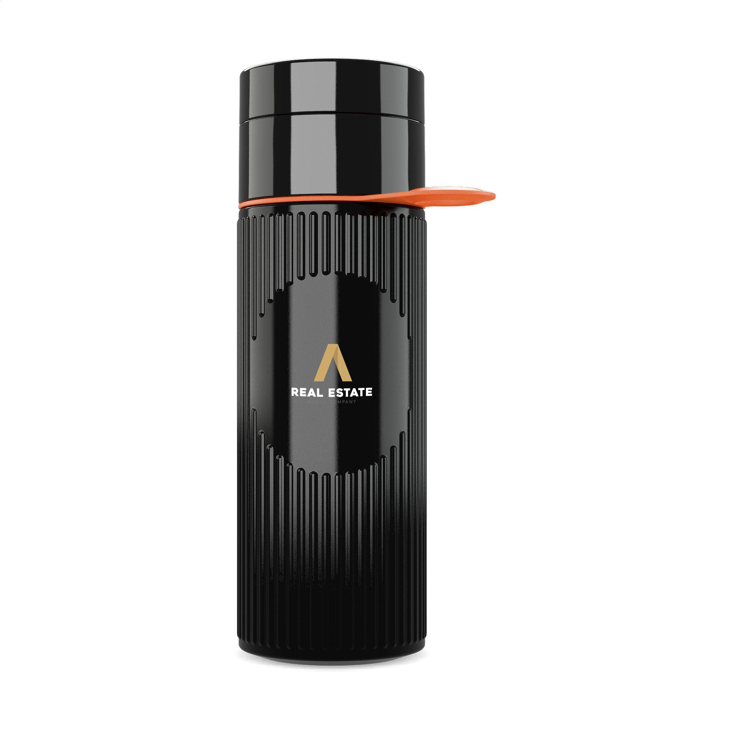 Treten Sie der Atlantis-Ringflasche Schwarz 500 ml von Join The Pipe bei