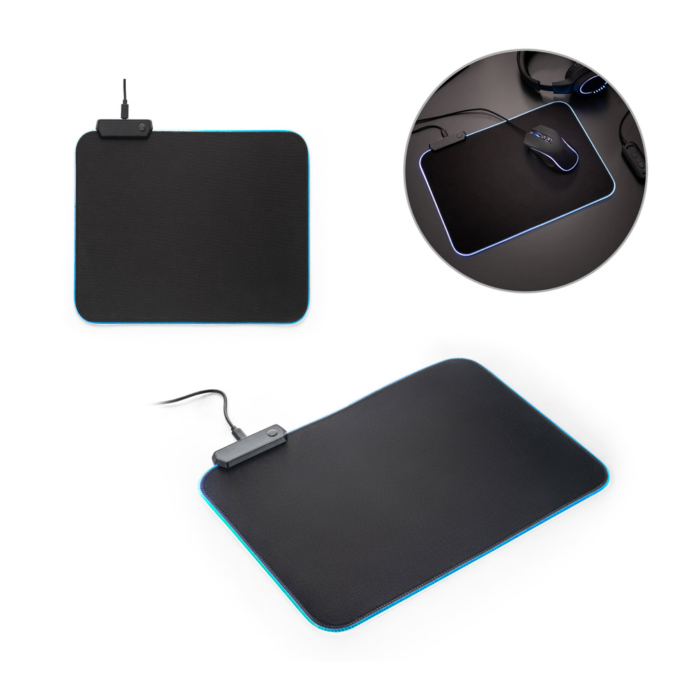 Blitzlicht RGB Mousepad - Bergen auf Rügen