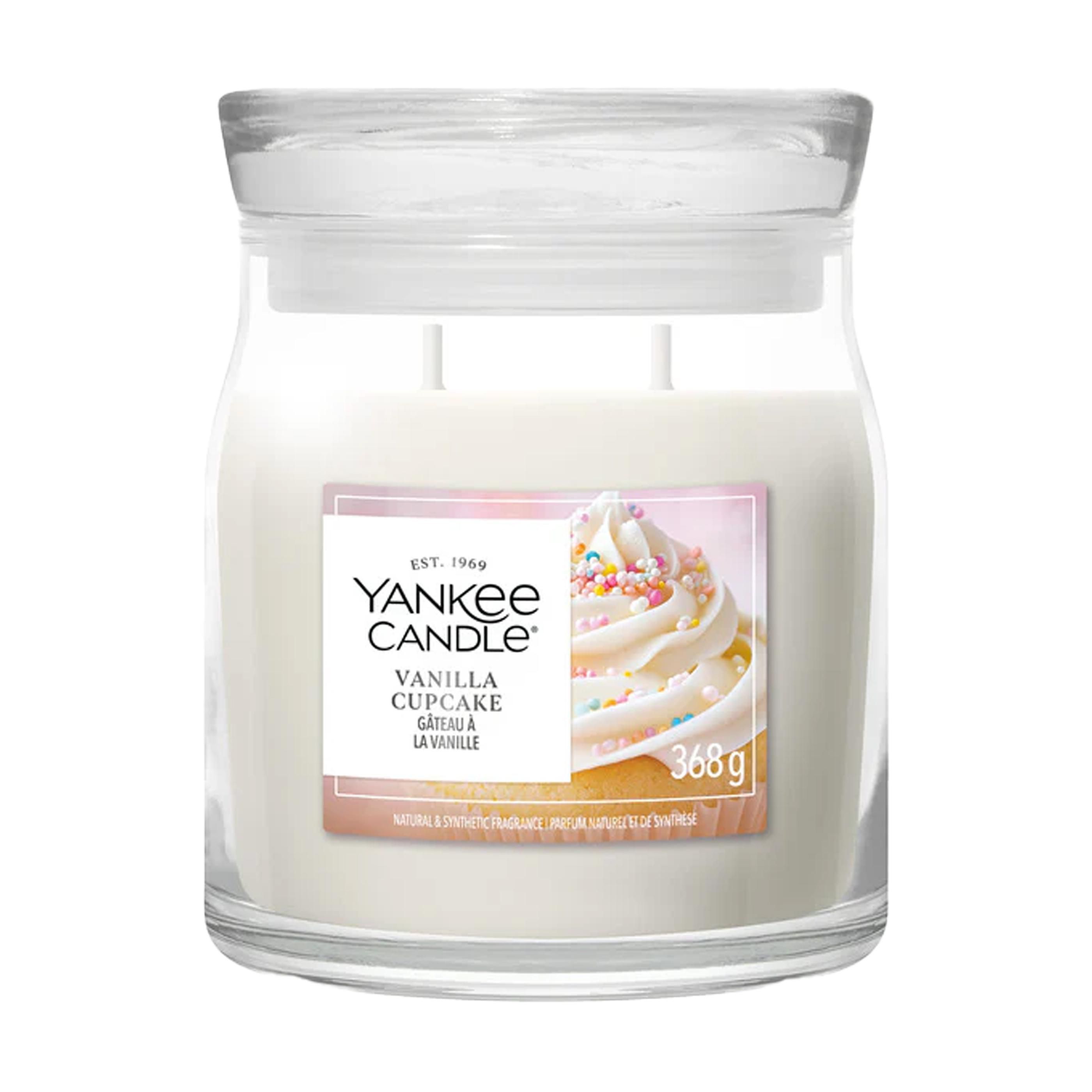 Yankee Candle Vanilla Cupcake Duftkerze im mittleren Glas