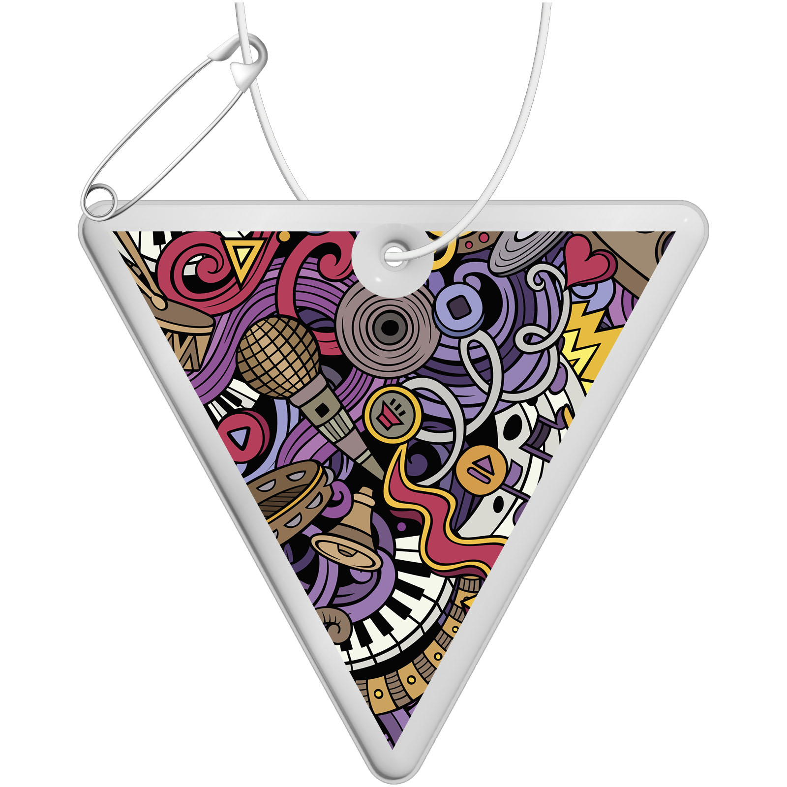 Reflektierende Hängedreiecke - Kelheim