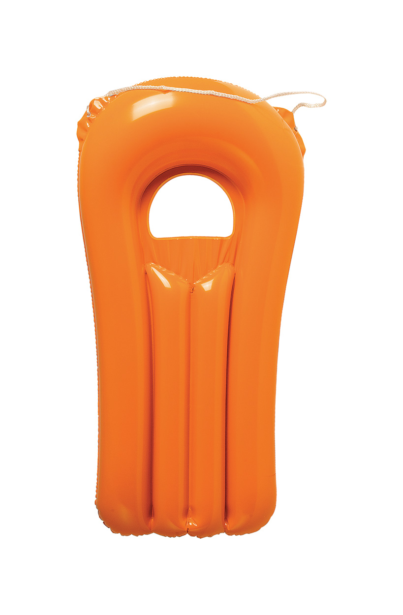 Strandmatratze mit Seil und Fenster - Münchenbernsdorf bedrucken mit Logo