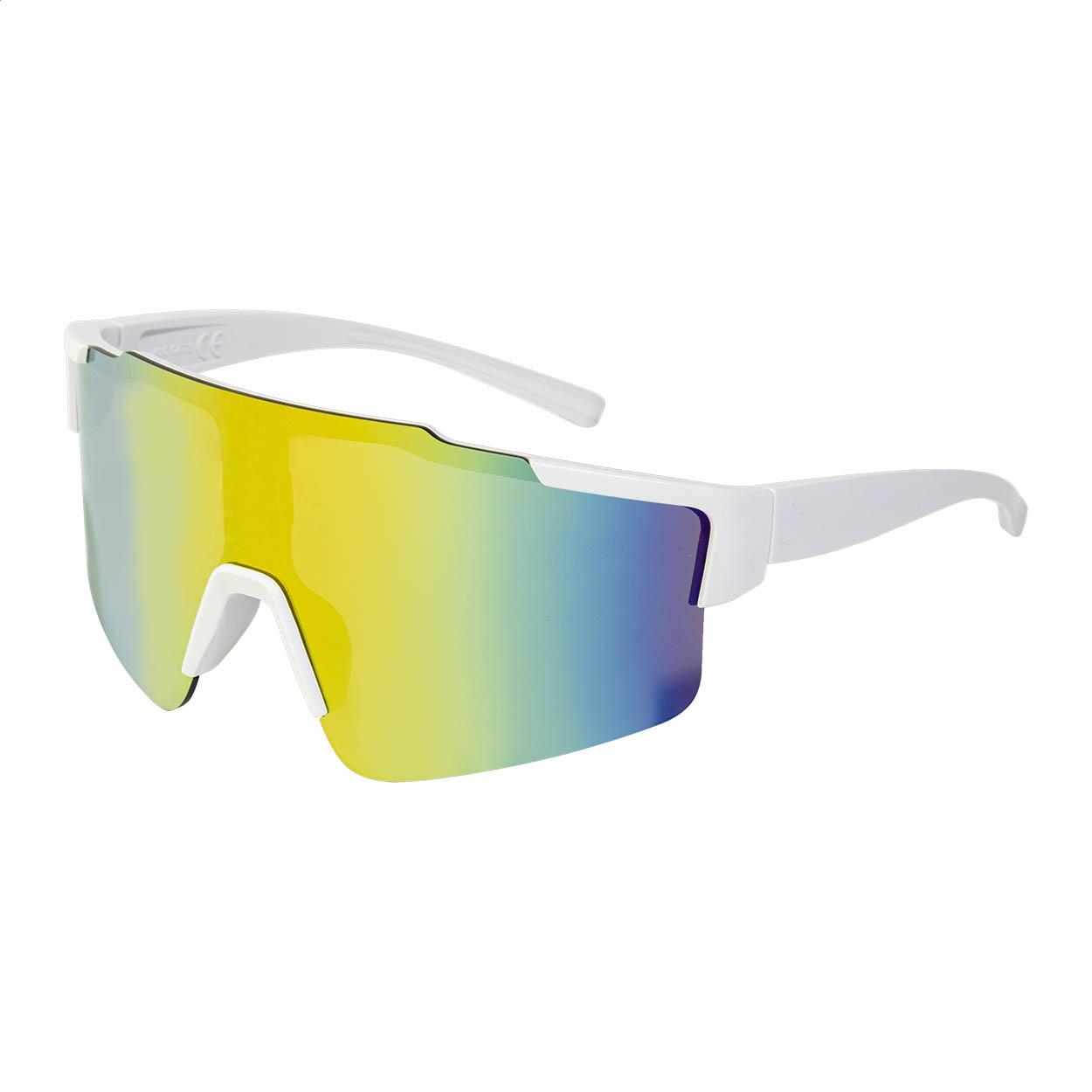 Aerospin Sport-Sonnenbrille aus recyceltem PC mit Logo, UV400 bedrucken mit Logo