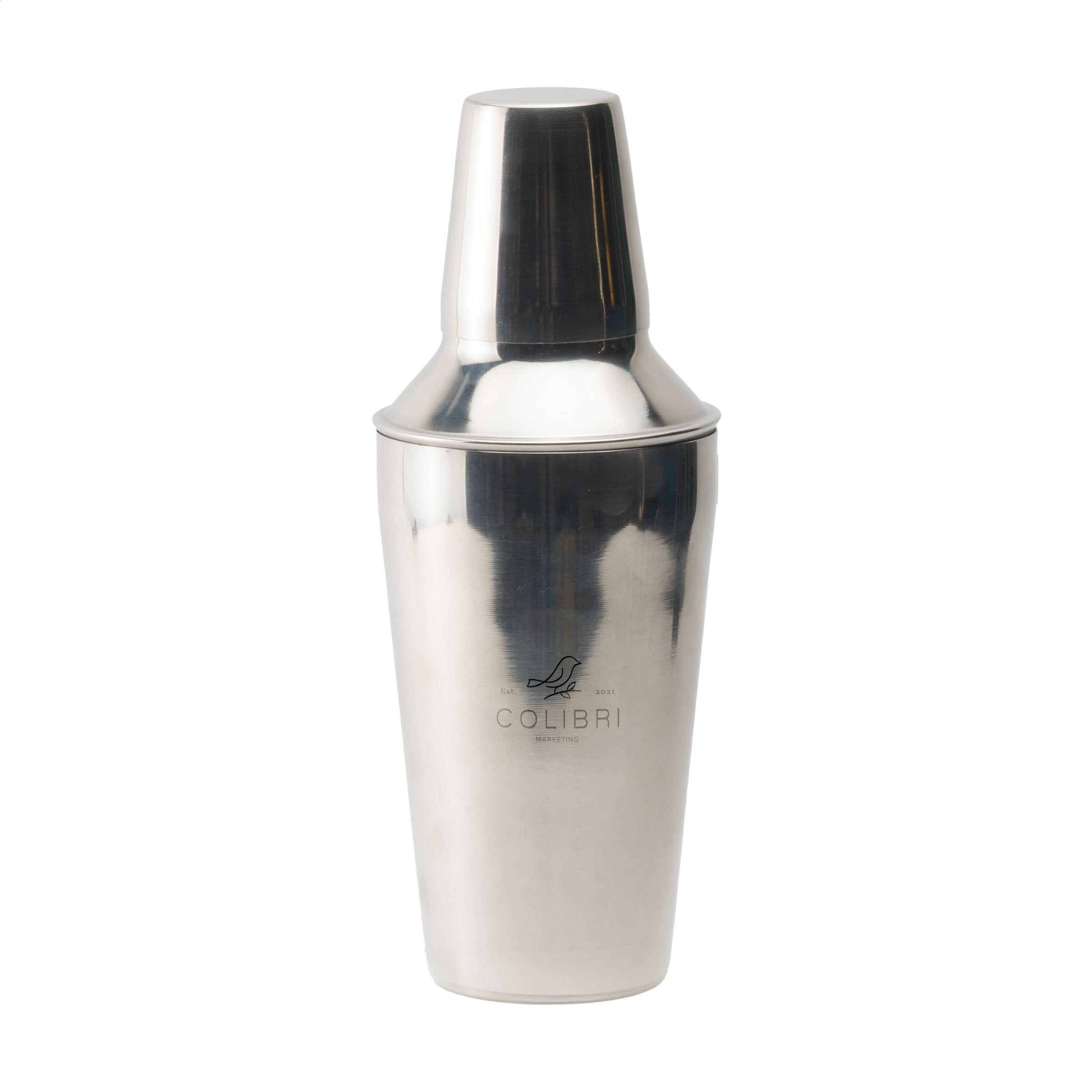 Eleganter Edelstahl-Cocktailshaker - Linden