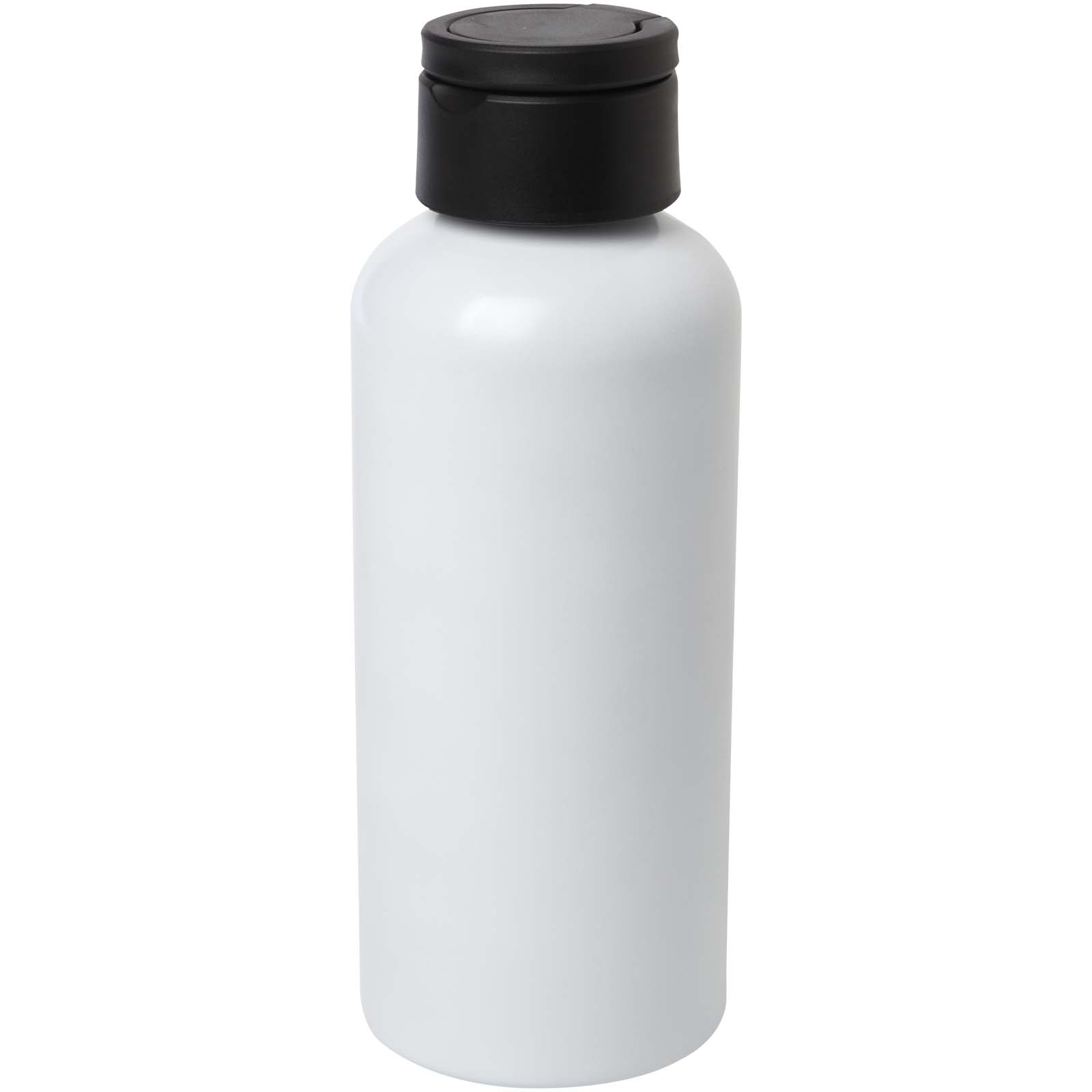 Trinity 600 ml RCS zertifizierte recycelte Aluminium-Wasserflasche mit RPET-Deckel - Nürtingen