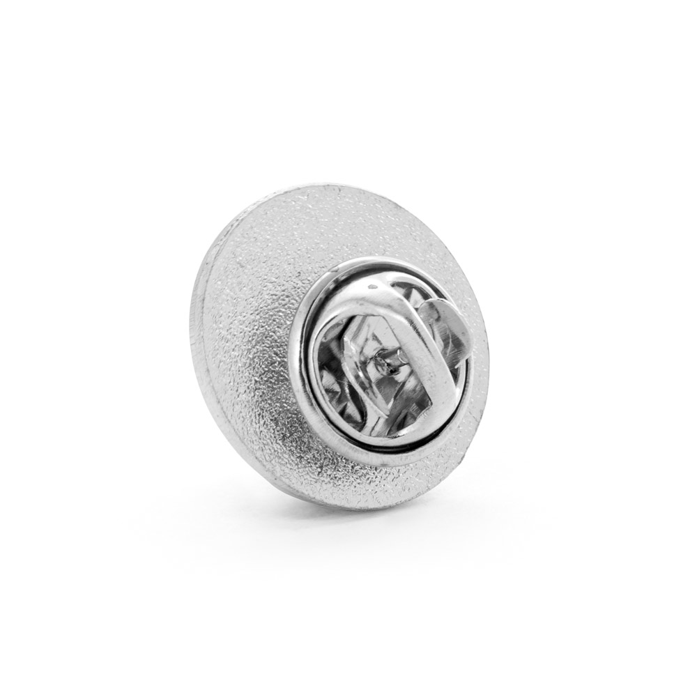 Metall-Pin Doming 18 mit Ihrem Logo, 18 × 19 mm