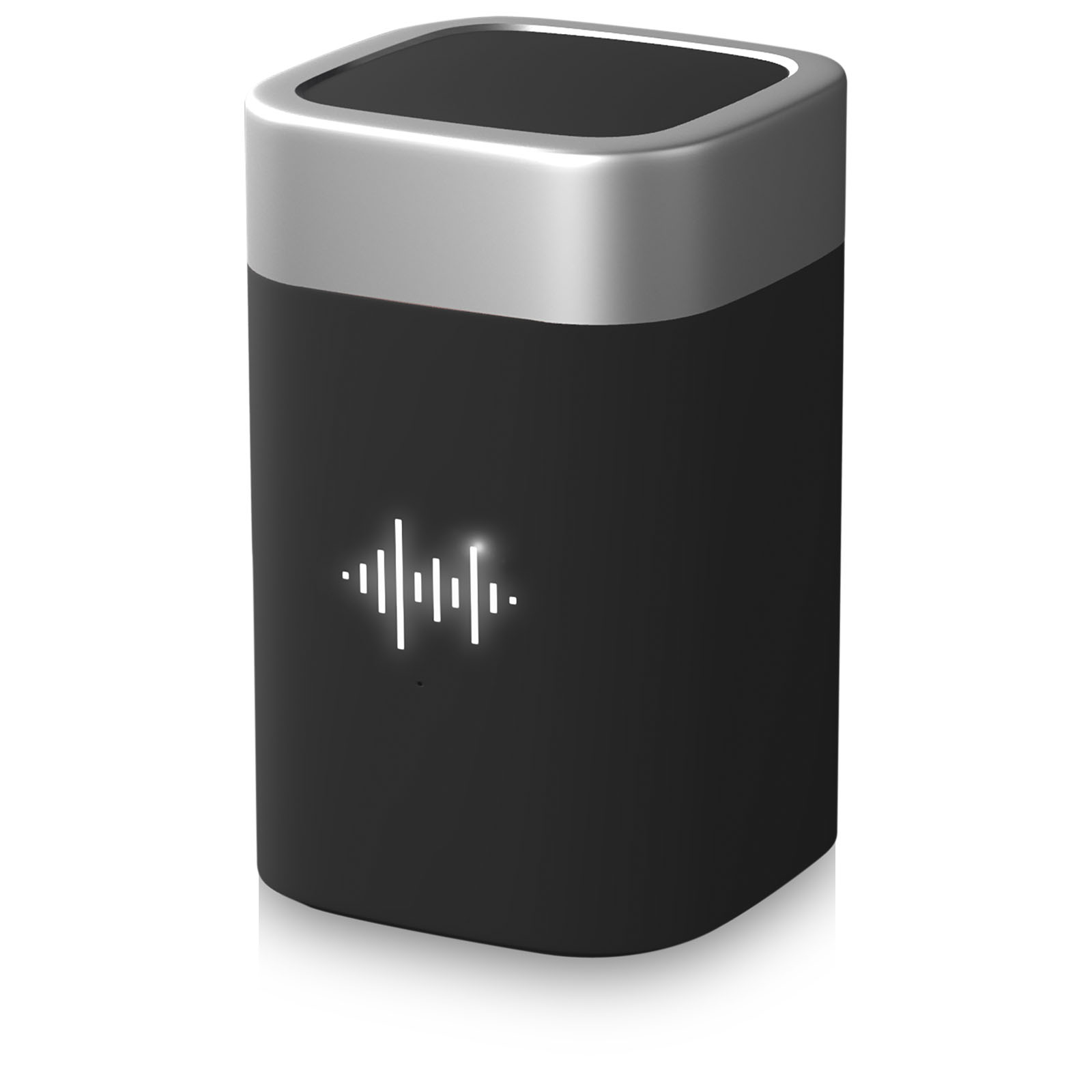 5W Kabelloser Bluetooth-Lautsprecher mit leuchtendem Logo und antibakterieller Behandlung - Schneeberg