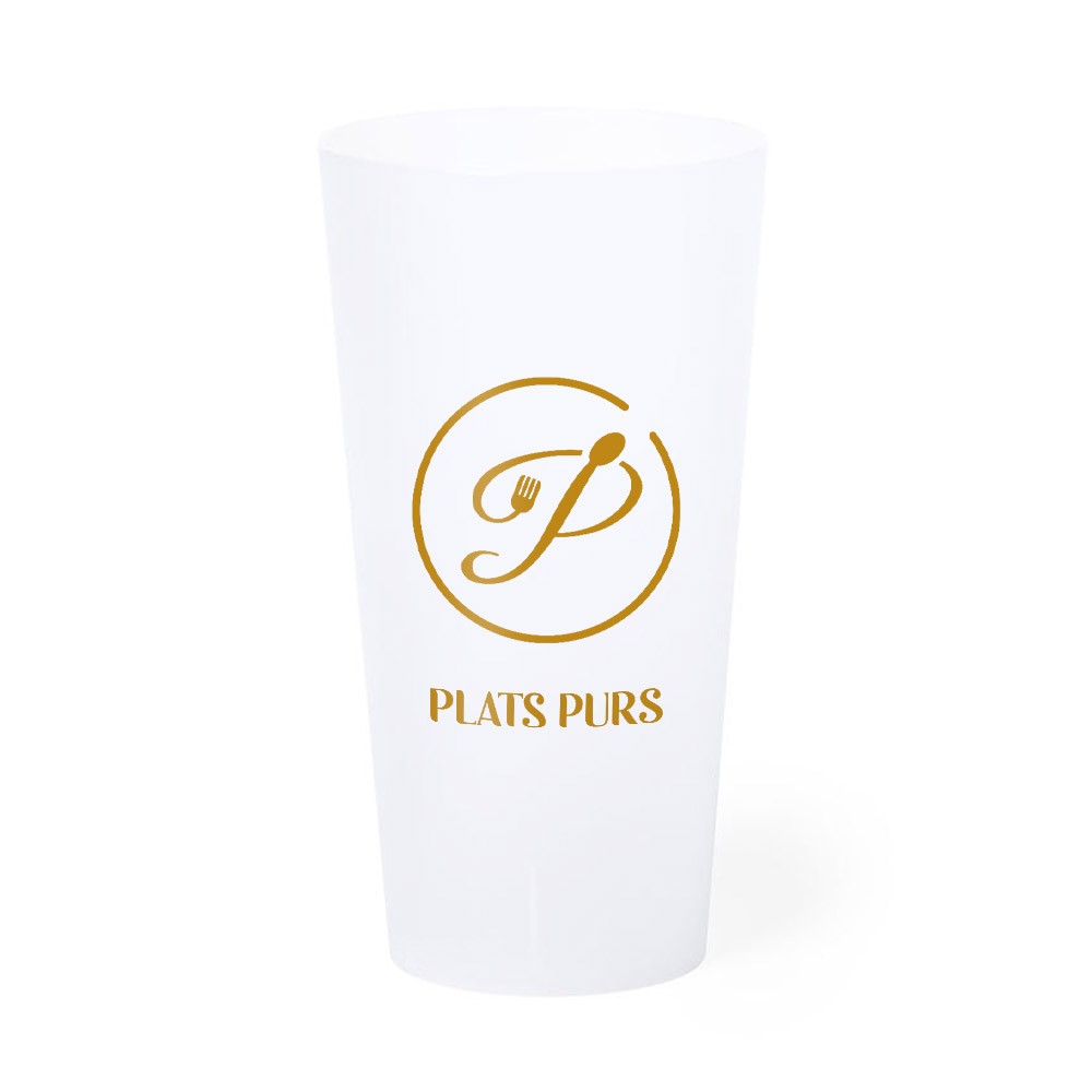 Becher bedrucken 400ml- Portland bedrucken mit Logo