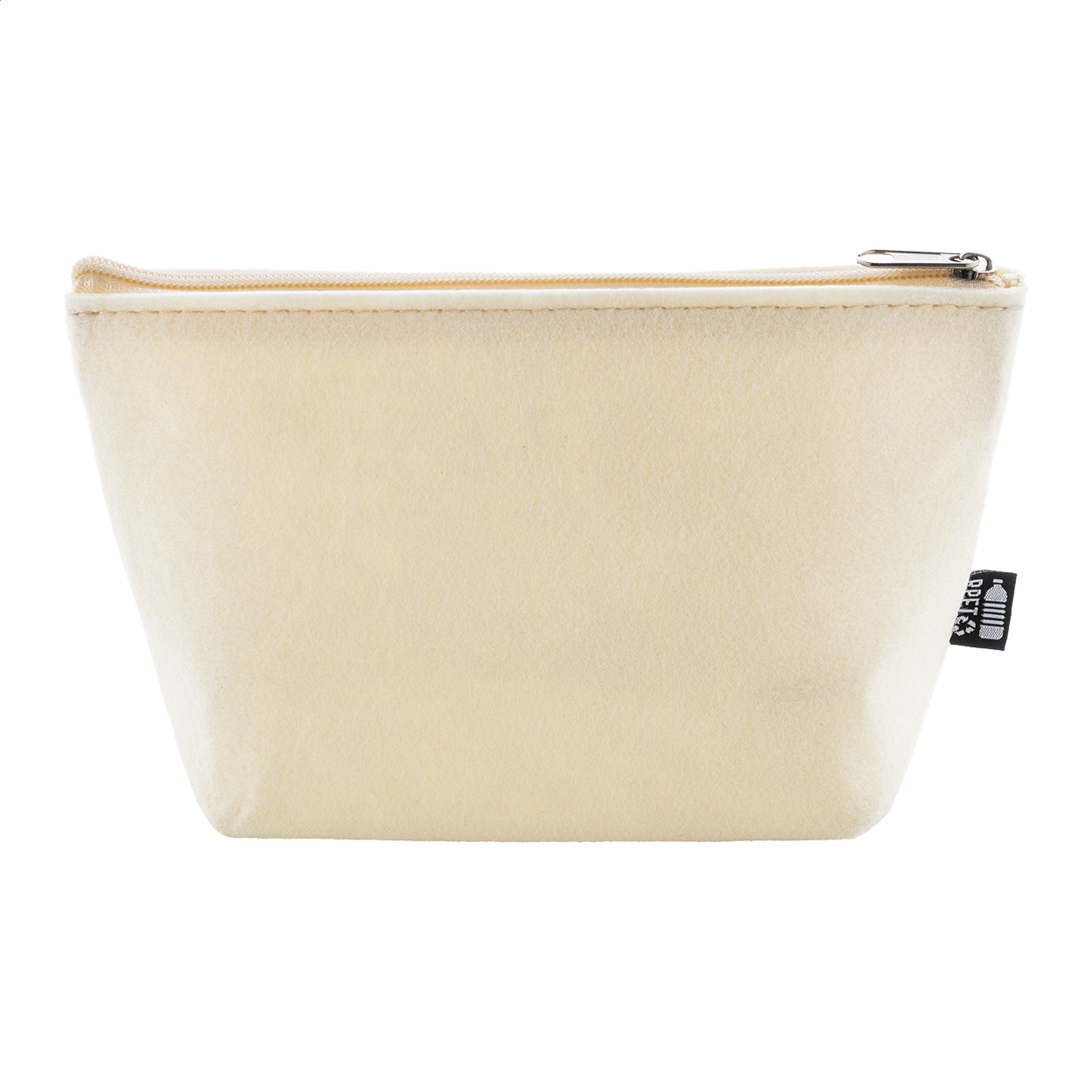 Refelt Beauty Kosmetiktasche aus RPET-Filz mit Logo