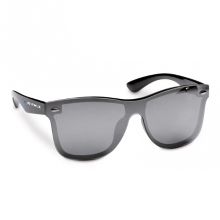 Retro-Rennsonnenbrille mit UV400-Filter und EVA-Hülle - Welzow