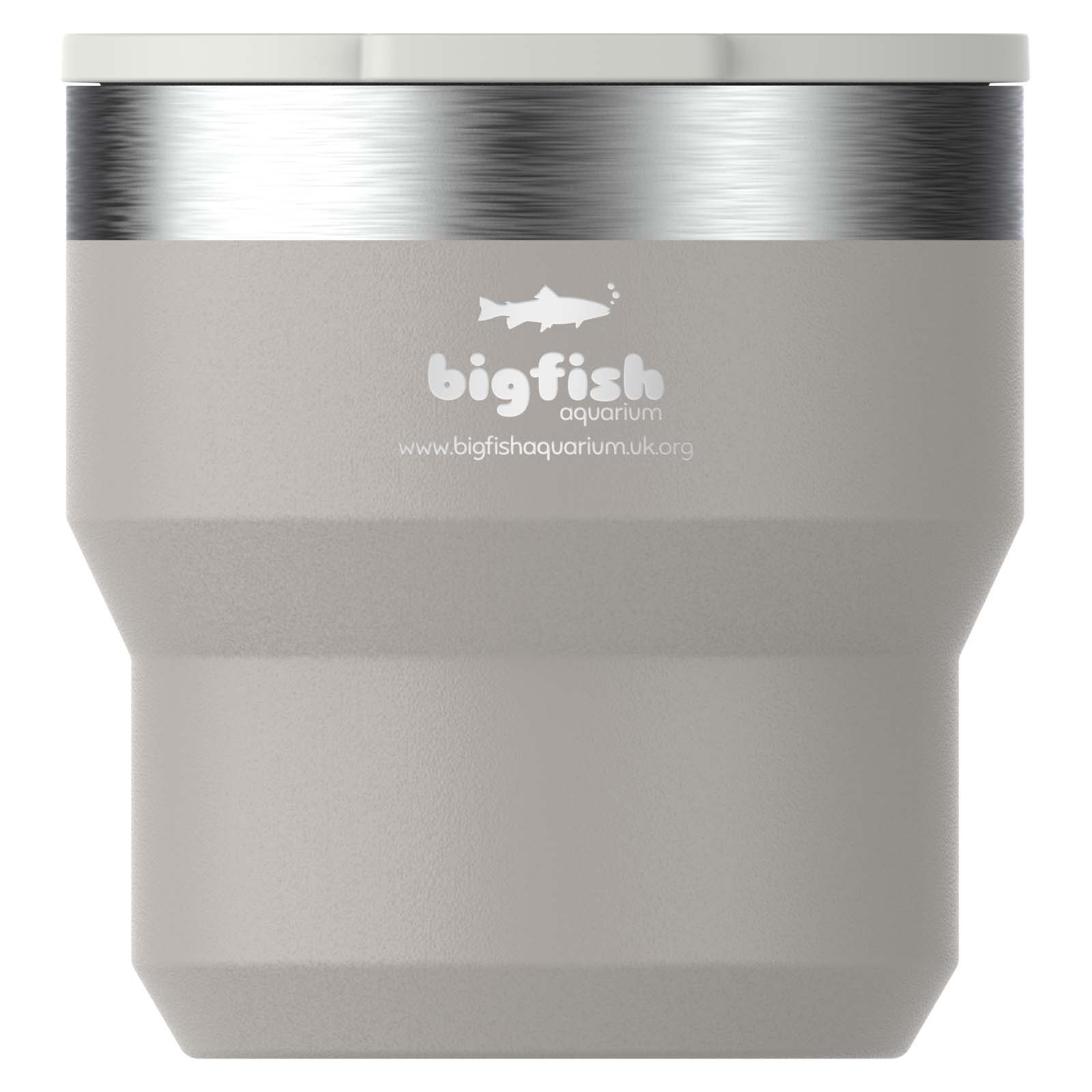 Heißbleibender Edelstahl-Campingbecher 295 ml - Pleystein bedrucken mit Logo
