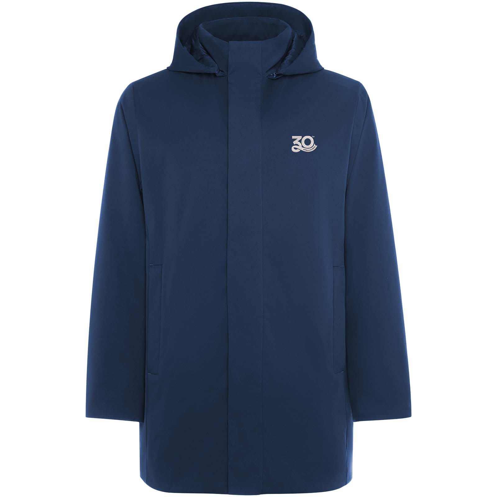 Unisex-Parka mit gepolstertem Kragen