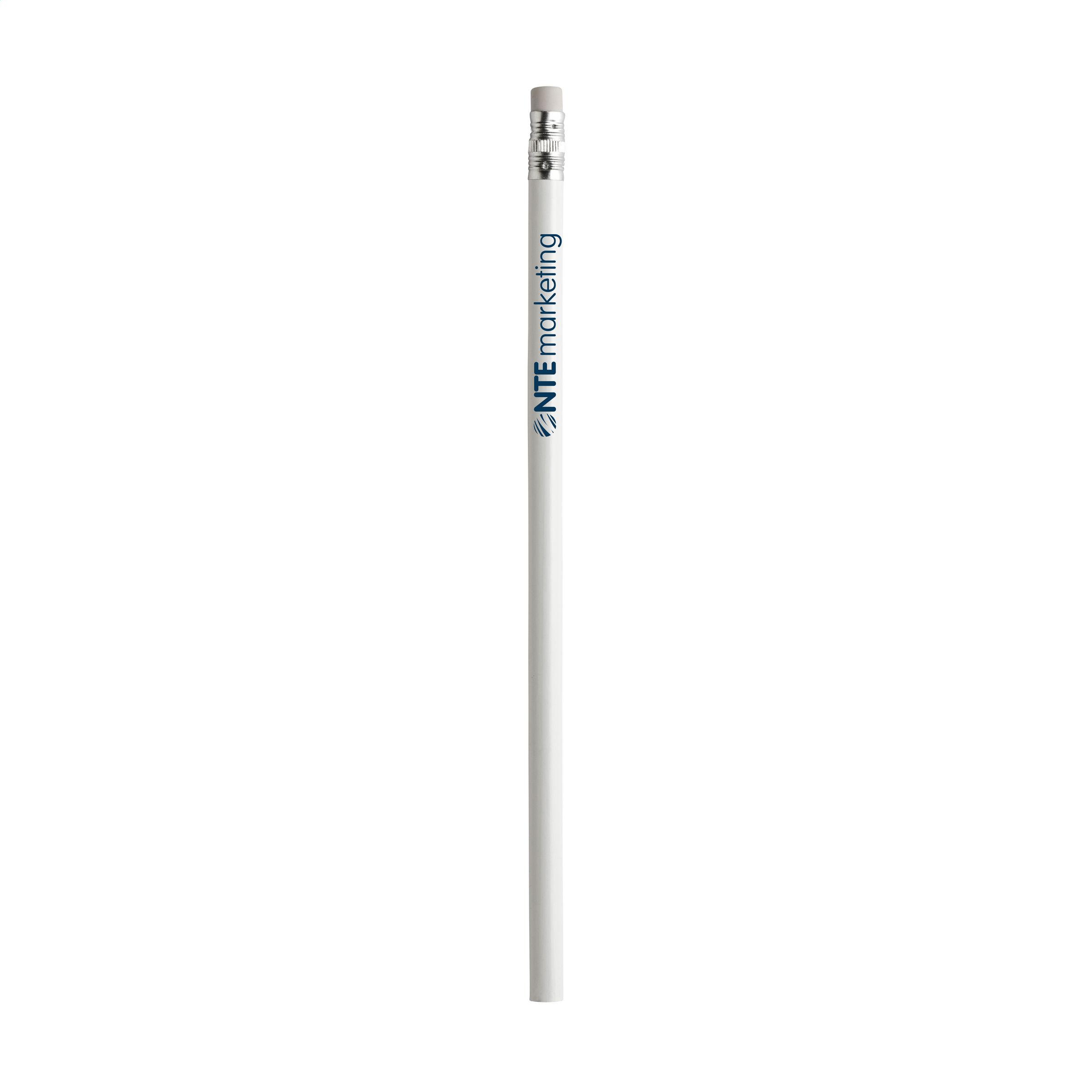 Lackierter Bleistift mit Radiergummi - Hüfingen bedrukken met logo