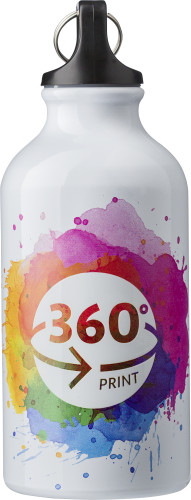 Trinkflasche 'Lissabon' aus Aluminium 400ml