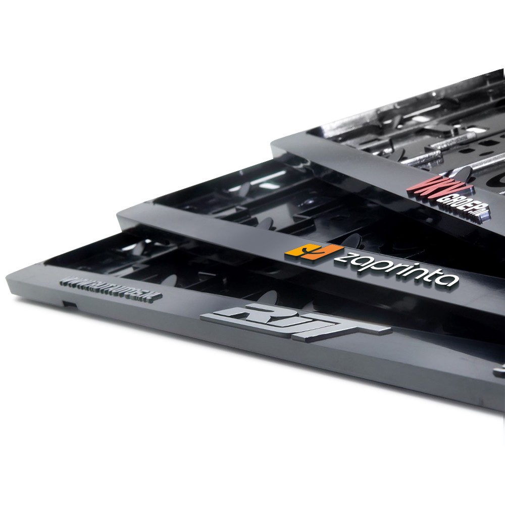 Halter für personalisiertes Autokennzeichen Reliefdruck - CAR04