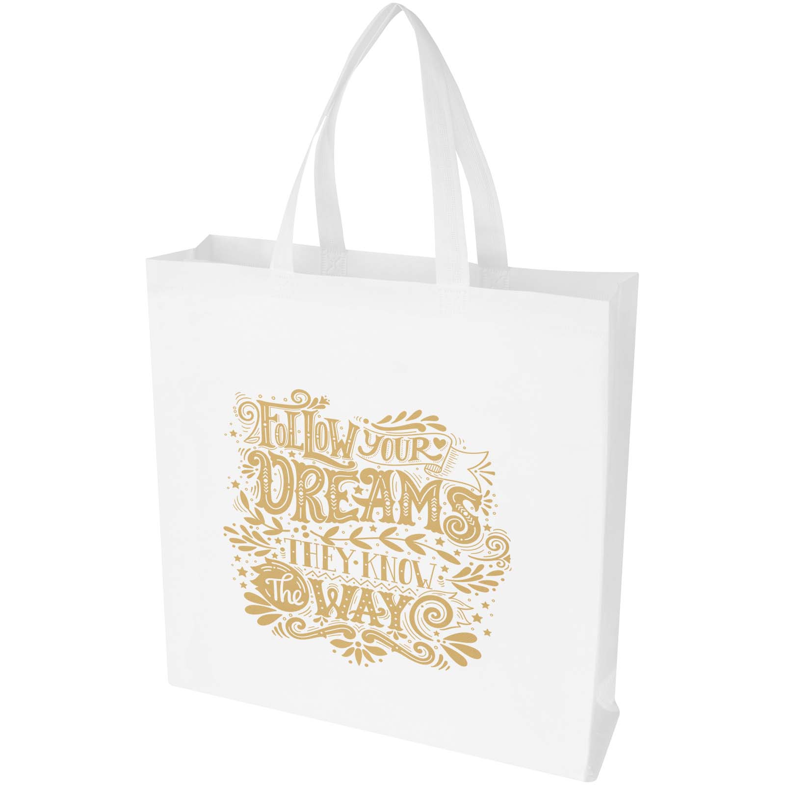 ÖkoVersiegelung GRS recycelte Nonwoven-Falttasche 12L - Pfarrkirchen