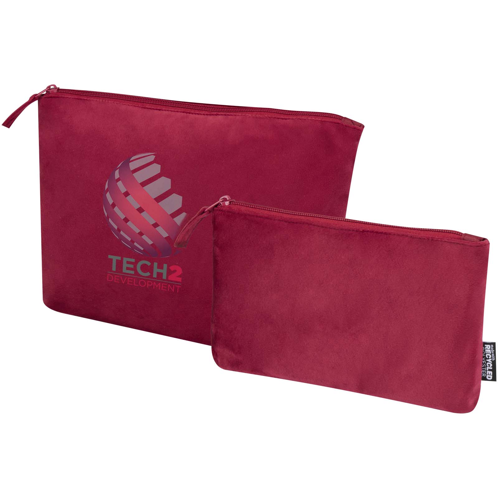 Recycled Velvet Travel Duo - Lichtenberg bedrucken mit Logo