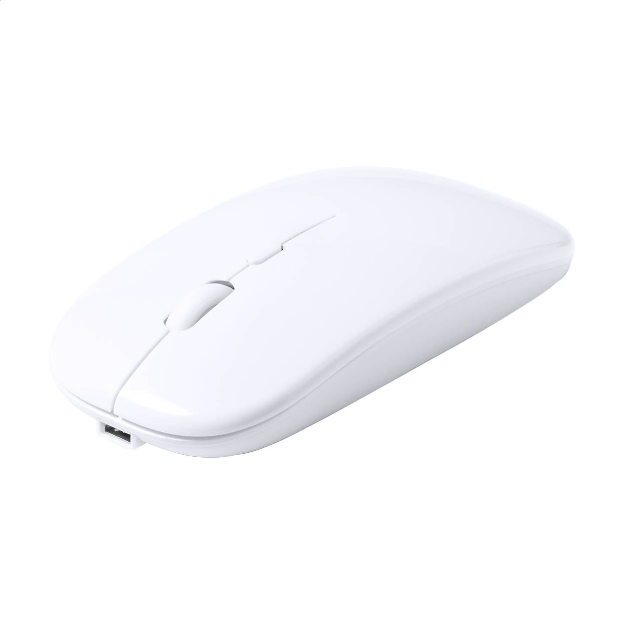 Rabick kabellose Akku-Maus aus recyceltem ABS mit Ihrem Logo bedrucken mit Logo