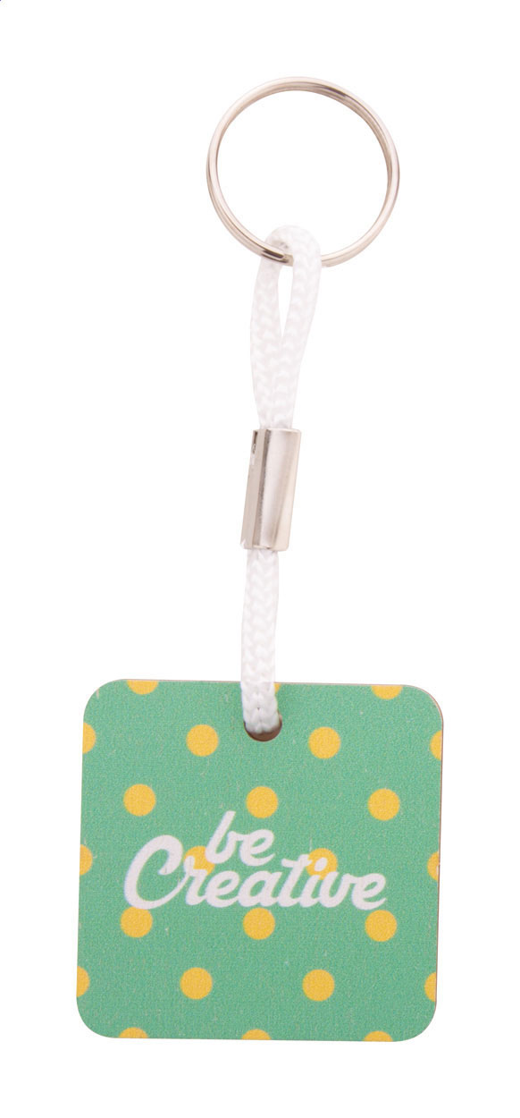 Holzschlüsselbund Quadrat - Telgte