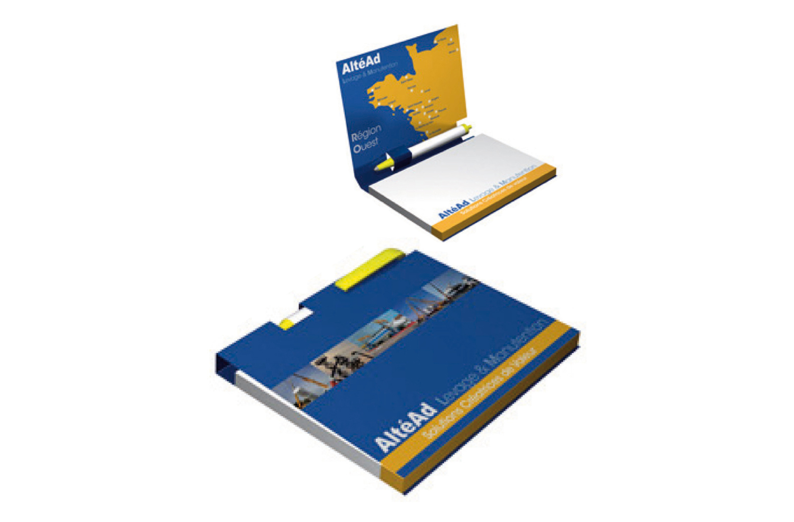 Papierwürfel mit Schreibtischfächern - Malchin