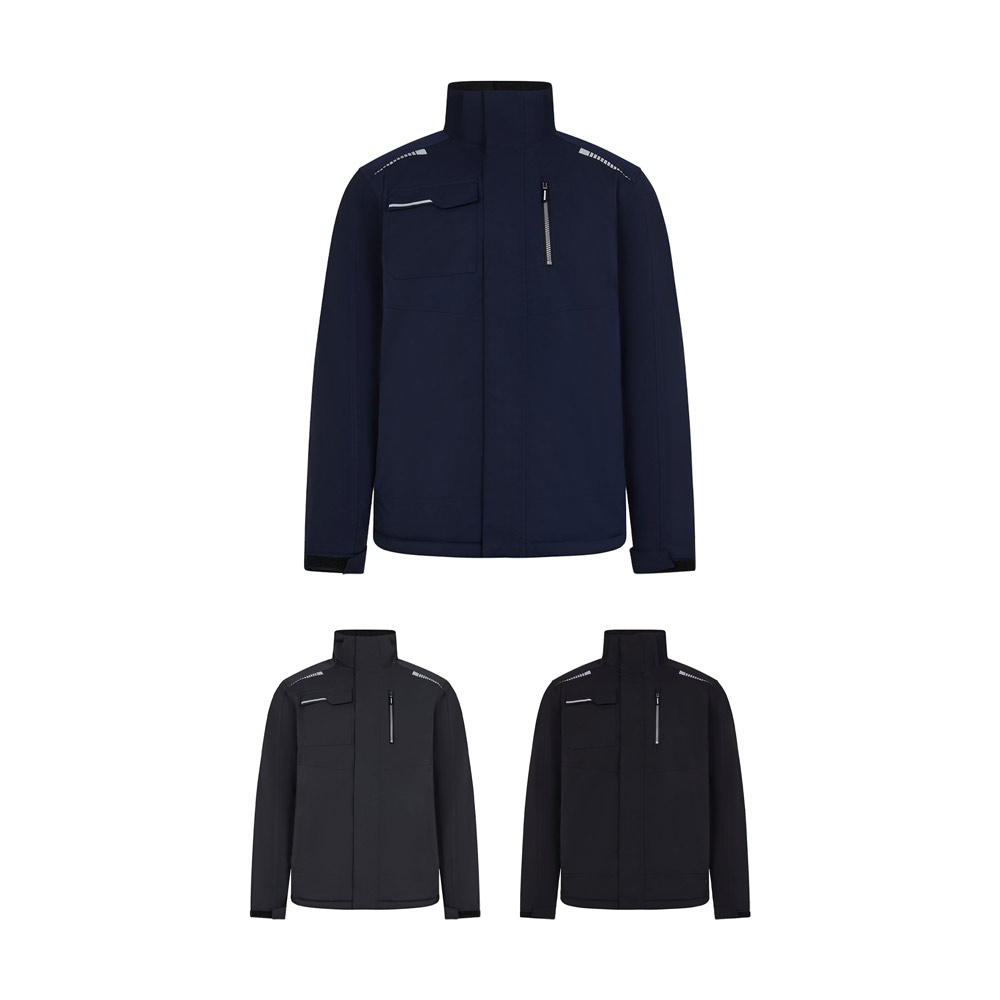 VL NYX. Wattierte Jacke (180 g/m²), hergestellt aus recyceltem Polyester (50%) und Polyester (50%)