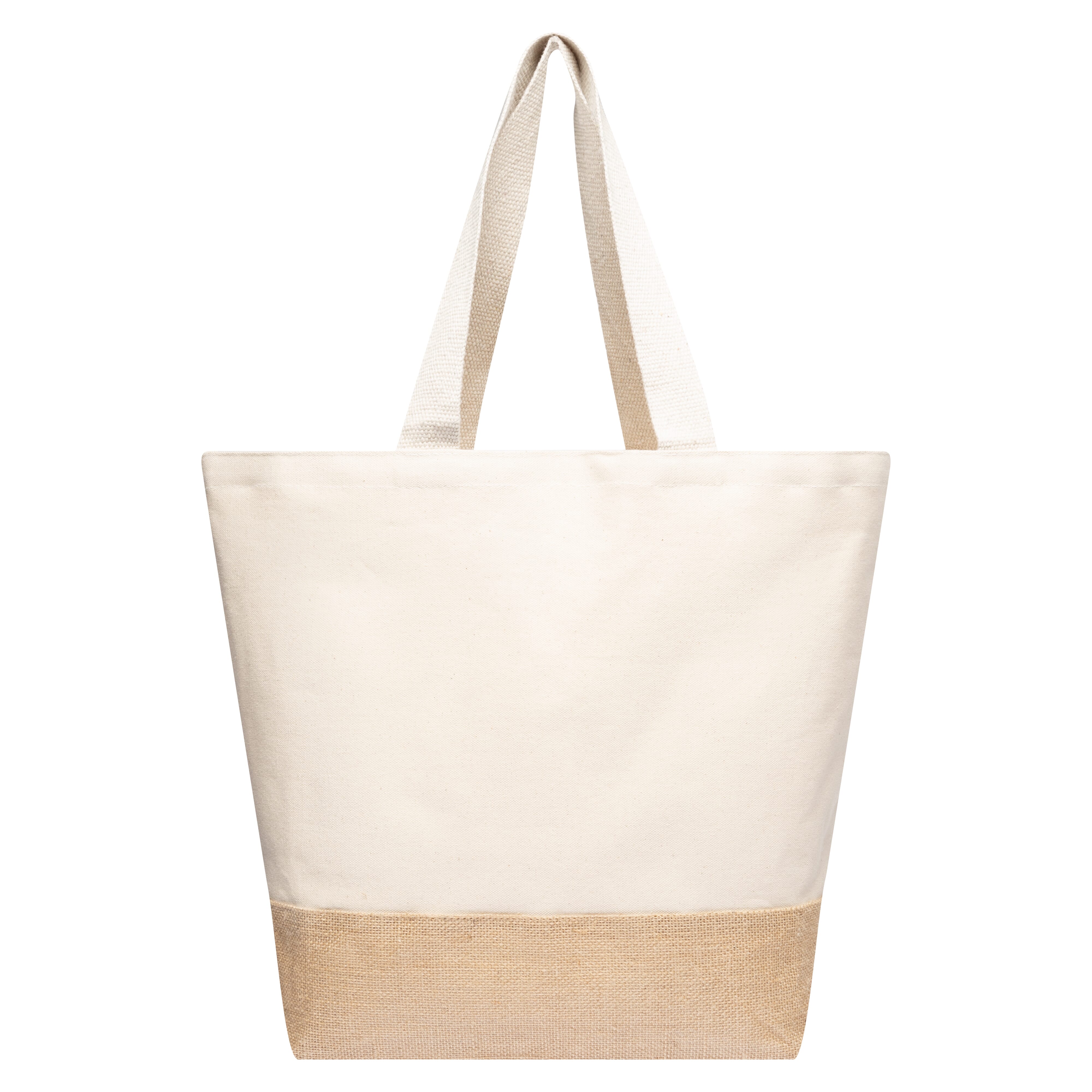 Jute Einkaufstasche mit Baumwolltasche - Bergheim