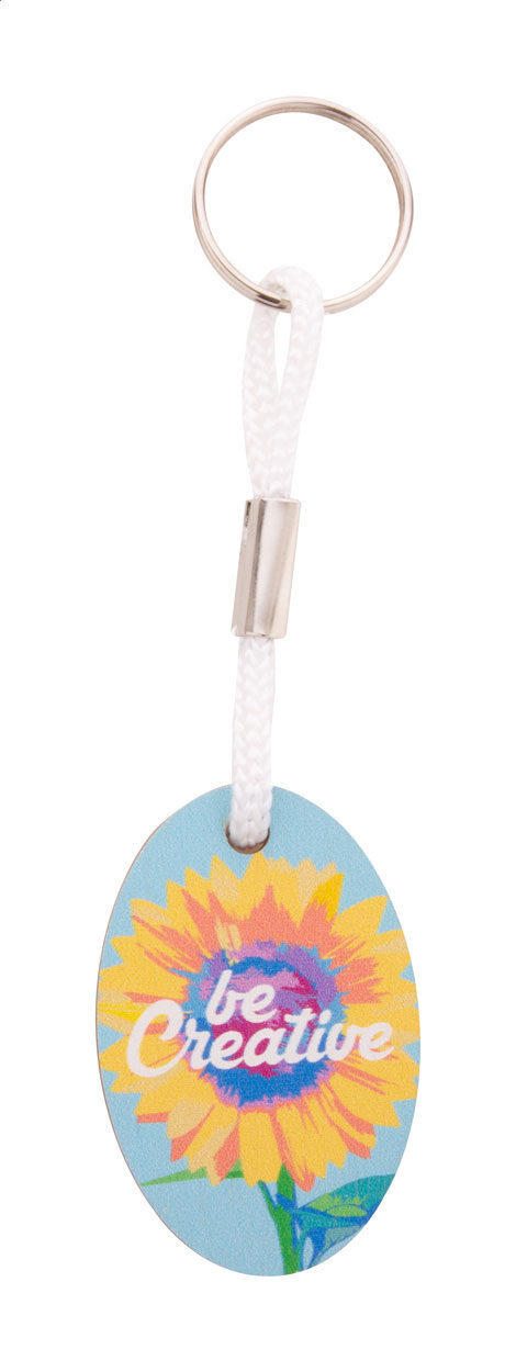 Holz Oval Schlüsselanhänger - Ahaus