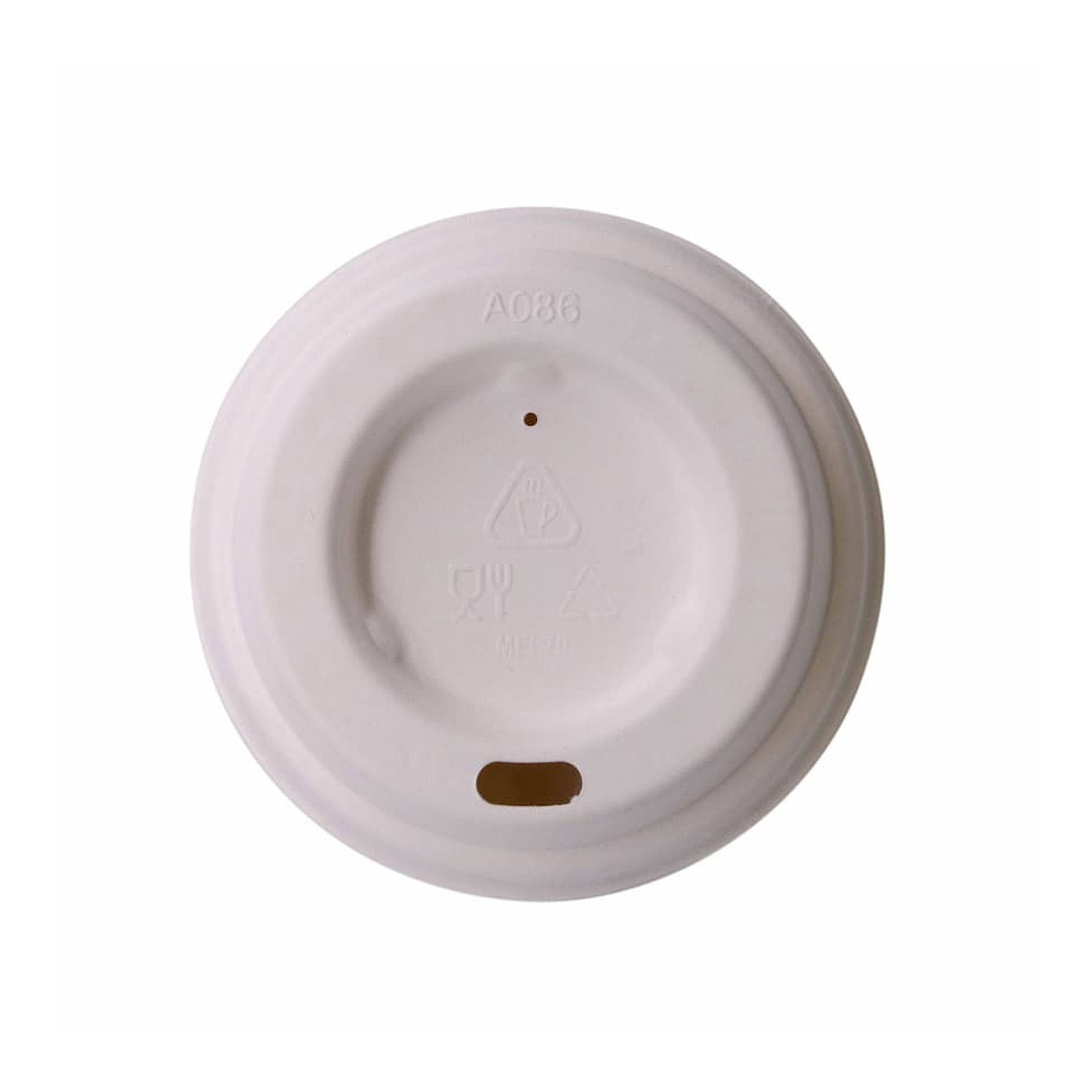 Ökologische Bagasse-Abdeckung für Pappbecher - Putlitz