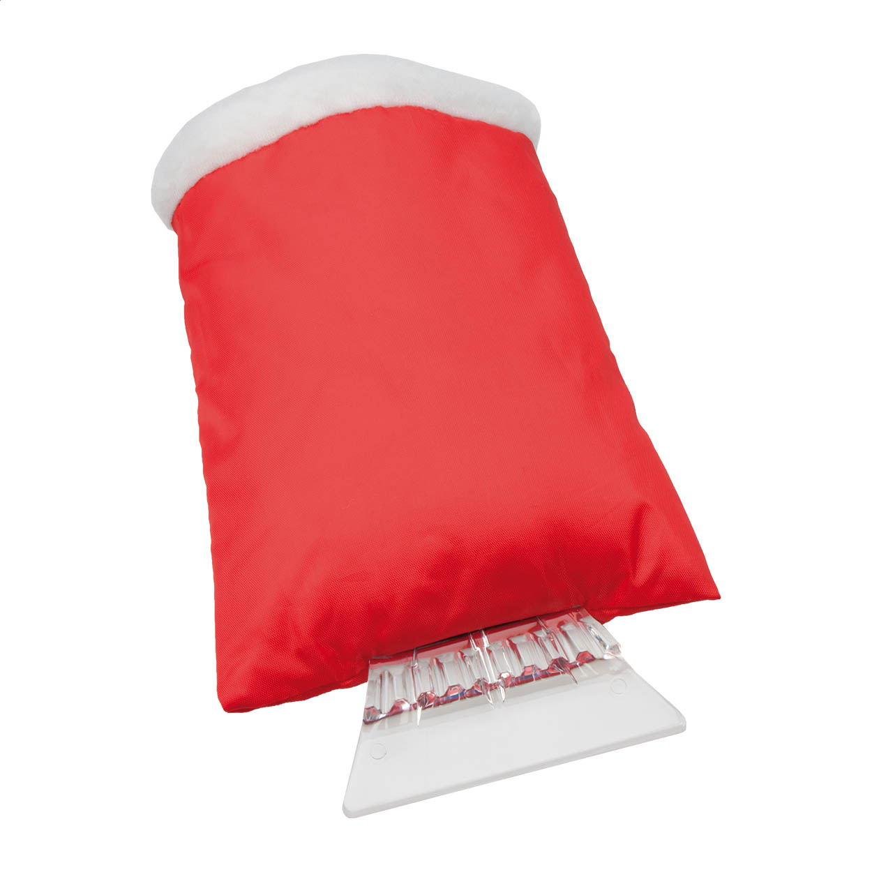 Gloxa Eiskratzer mit Handschuh aus 210T Polyester und Logo bedrucken mit Logo