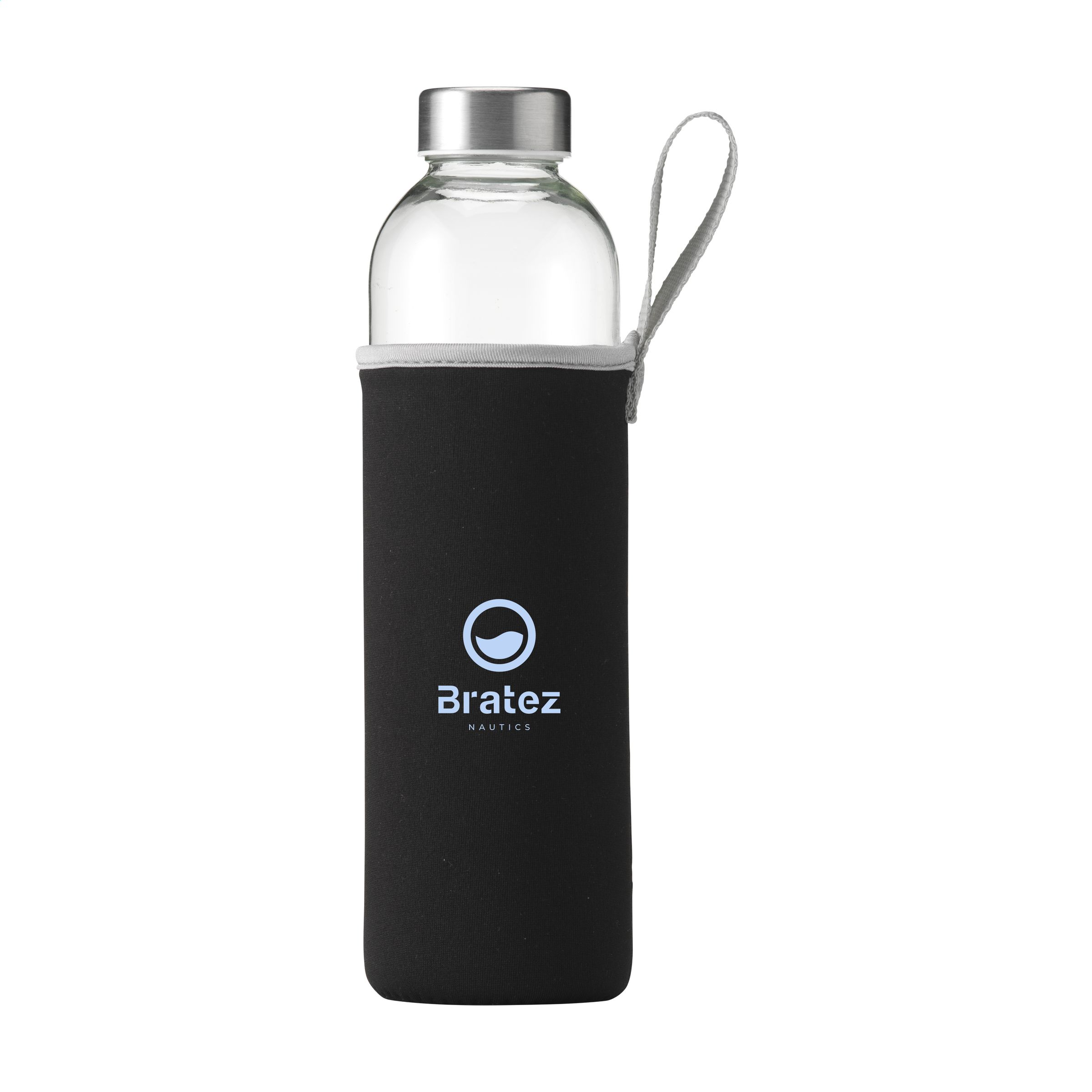 Schlanke Glastrinkflasche 750 ml - Bad Bibra