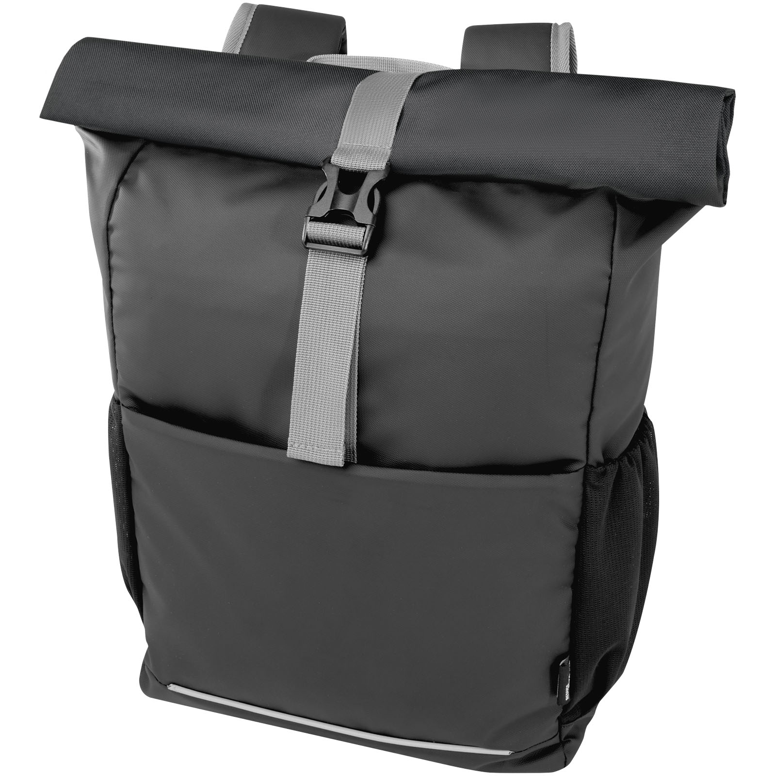 Aqua 15" GRS recycelte wasserabweisende Roll-Top Fahrradtasche 20L - Oberharz am Brocken