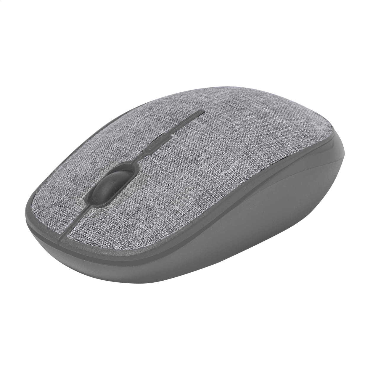 Caret kabellose optische Maus mit RPET-bezogenem Gehäuse und Logo