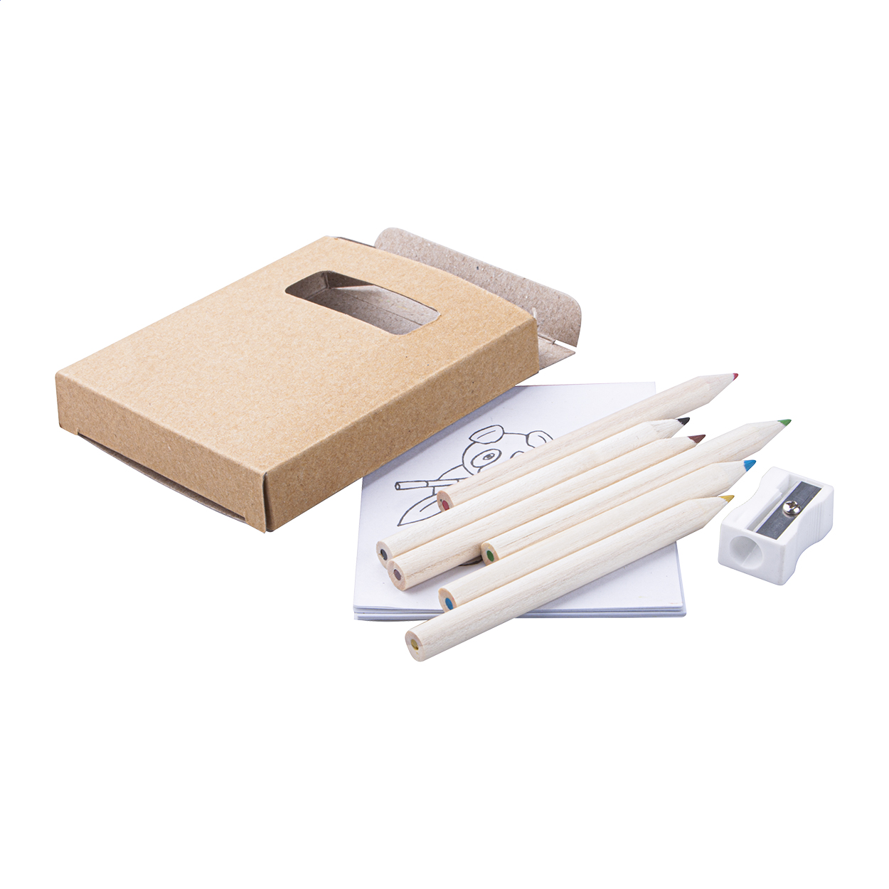 Kreatives Farbspielset - Peine bedrucken mit Logo