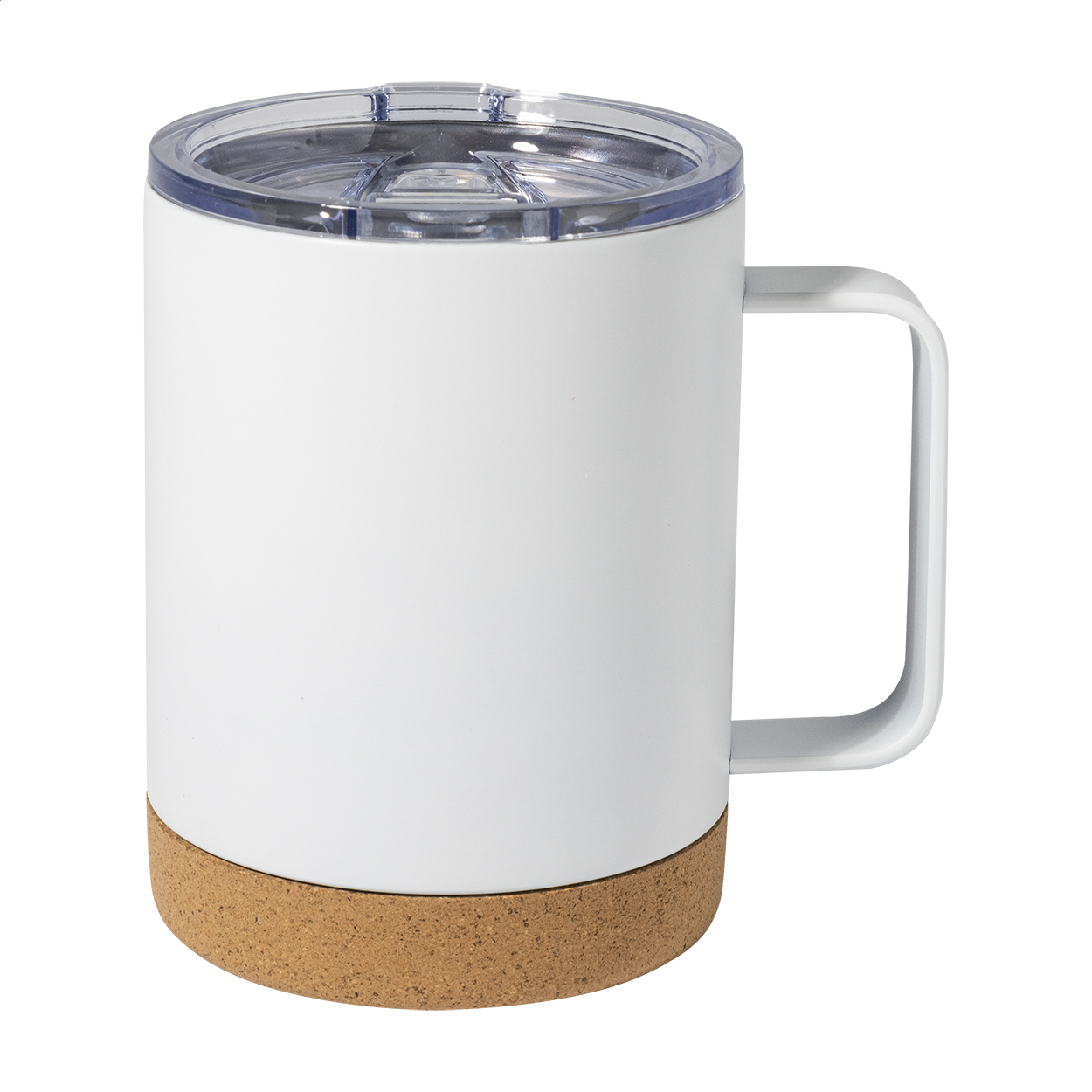 Corgox Thermobecher aus Edelstahl mit Korkboden, 330 ml, mit Ihrem Logo