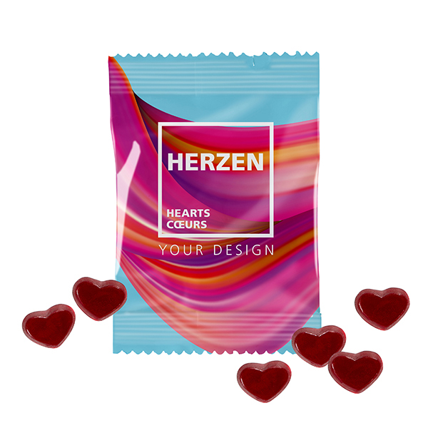 Fruchtgummi Herzen - Herbolzheim