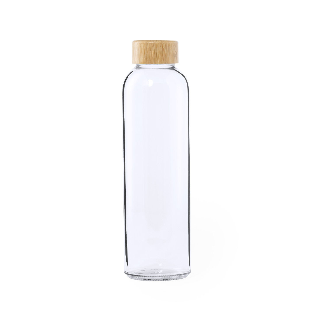 Sublimationsglasflasche mit Bambusdeckel 500ml - Sömmerda
