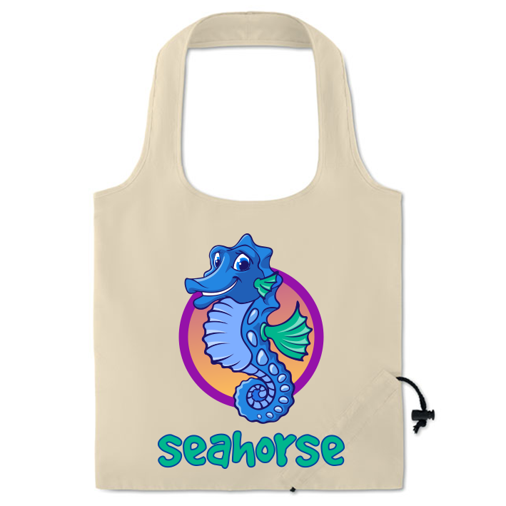 Baumwolltasche mit Kordelzug - Eckernförde bedrucken mit Logo