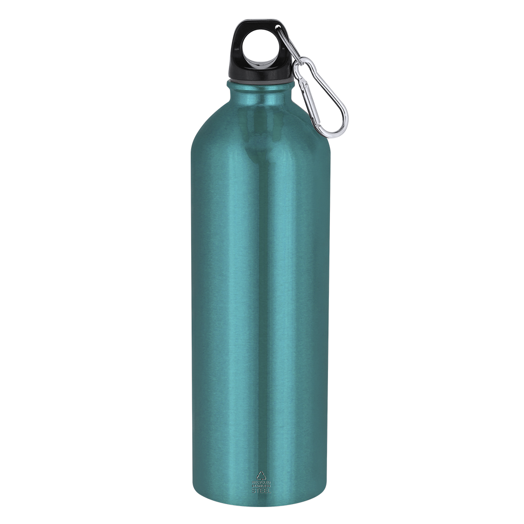 Nachhaltige Stahlflasche - Nieheim bedrucken mit Logo