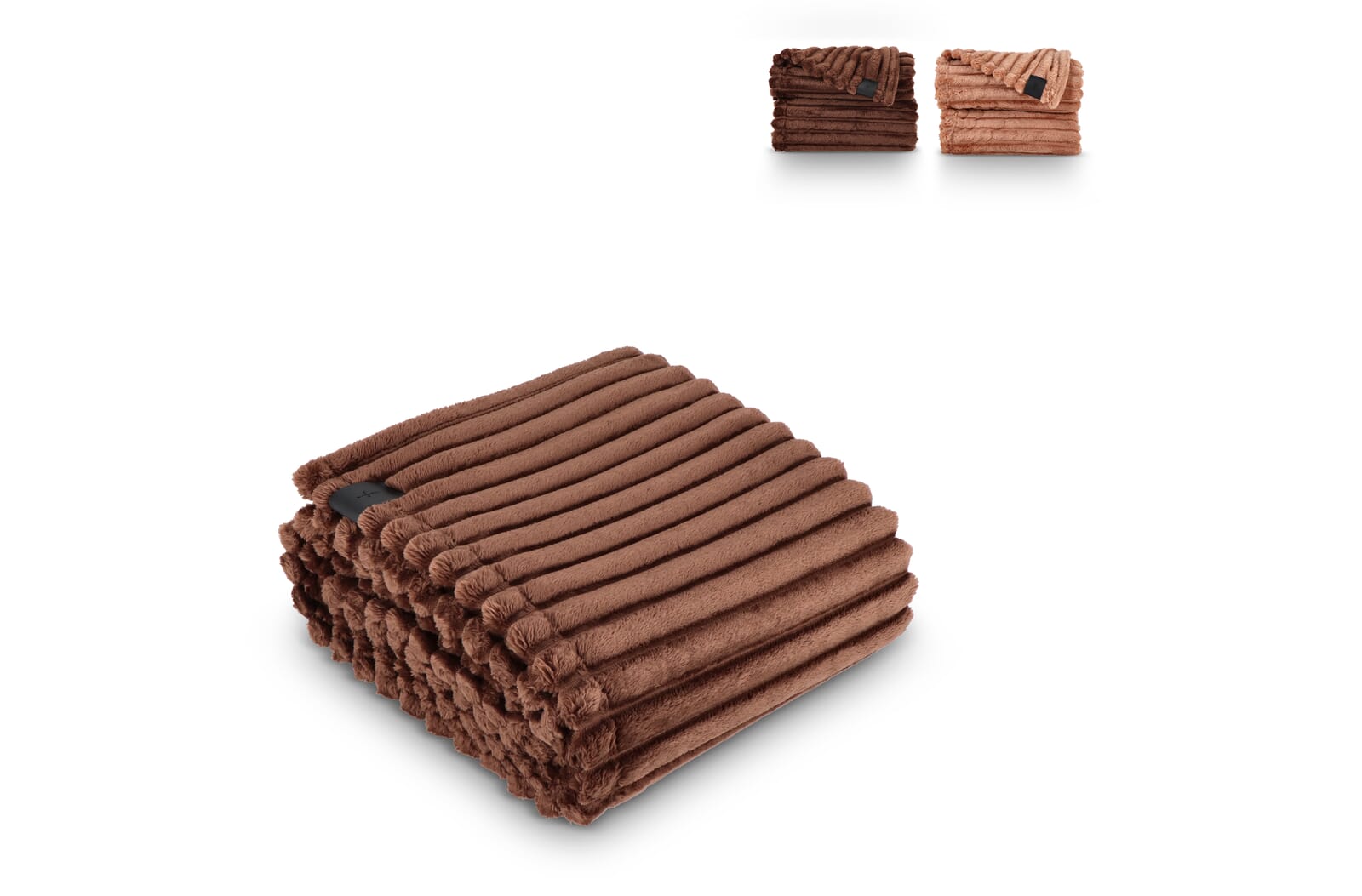 Sagaform Esther recycelte Fleecedecke 130 x 170 cm