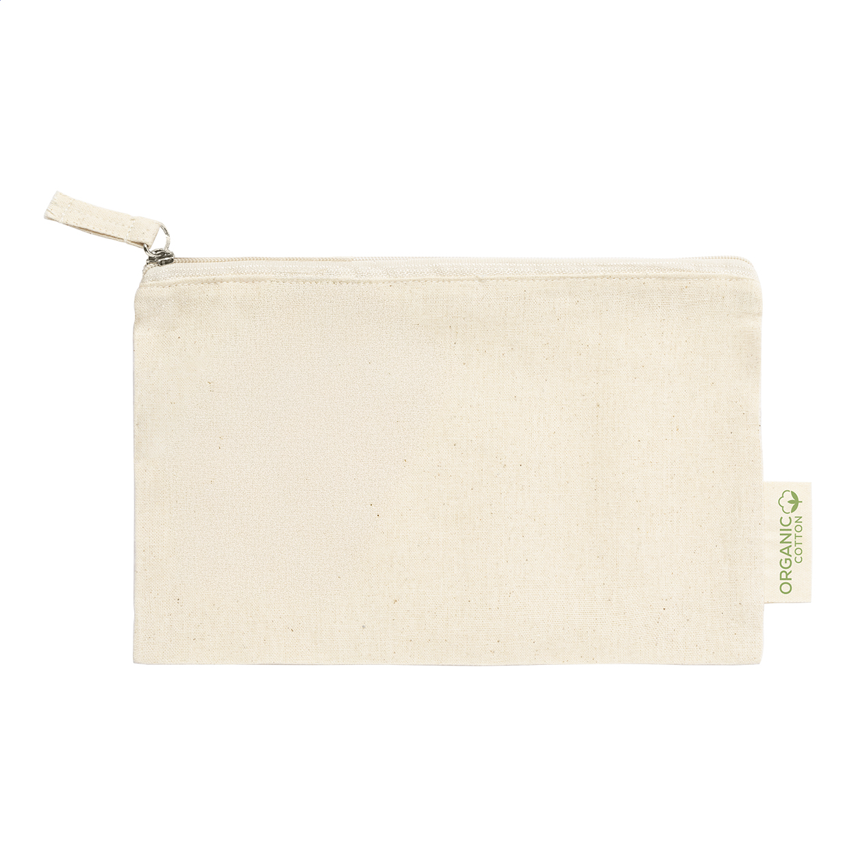 Flora Kosmetiktasche aus Bio-Baumwolle 180 g/m² mit Ihrem Logo bedrucken mit Logo