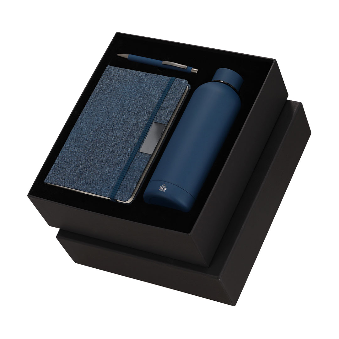 Nachhaltiges Schreibset Penta - Bad Mergentheim bedrucken mit Logo