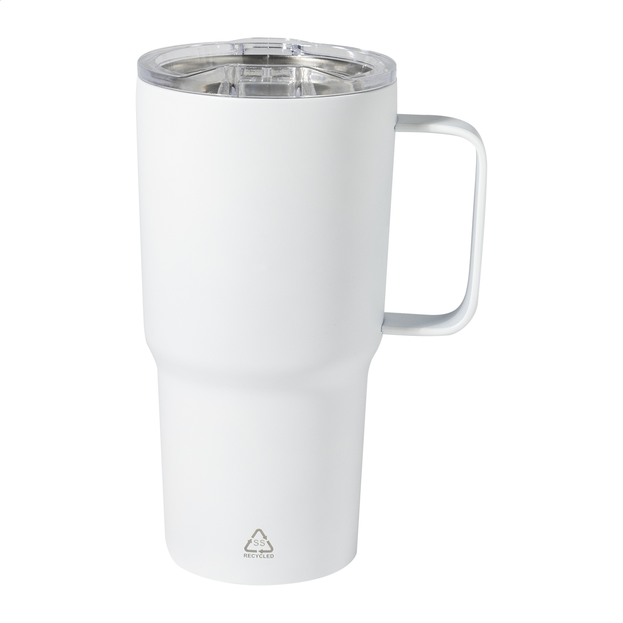Grabicano Thermobecher aus recyceltem Edelstahl, 600 ml, mit Ihrem Logo bedrucken mit Logo