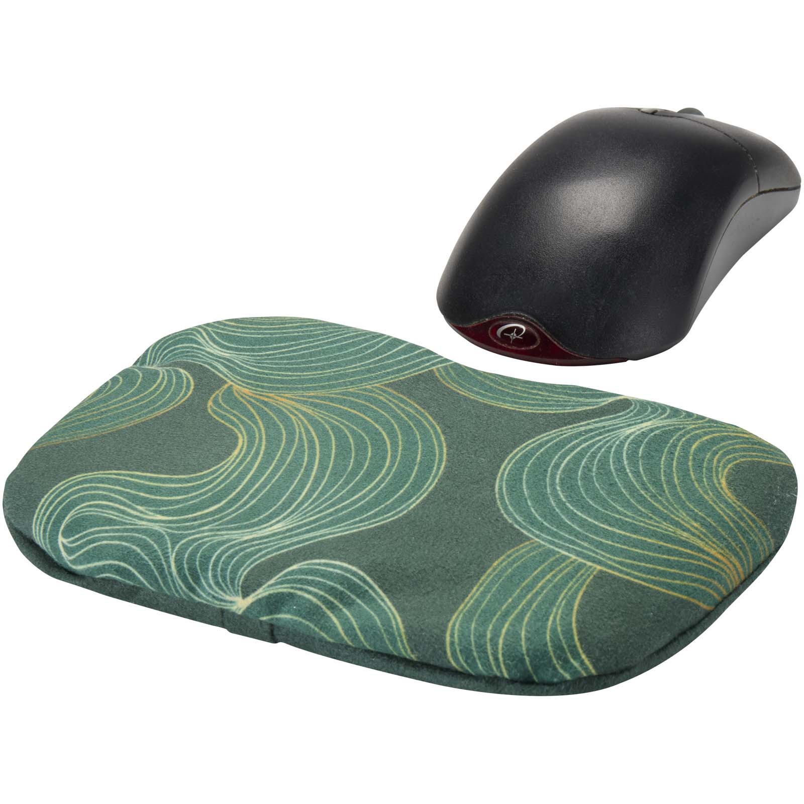 Ergonomisches Mauspad aus Mikrofaser - Ingelheim am Rhein bedrucken mit Logo