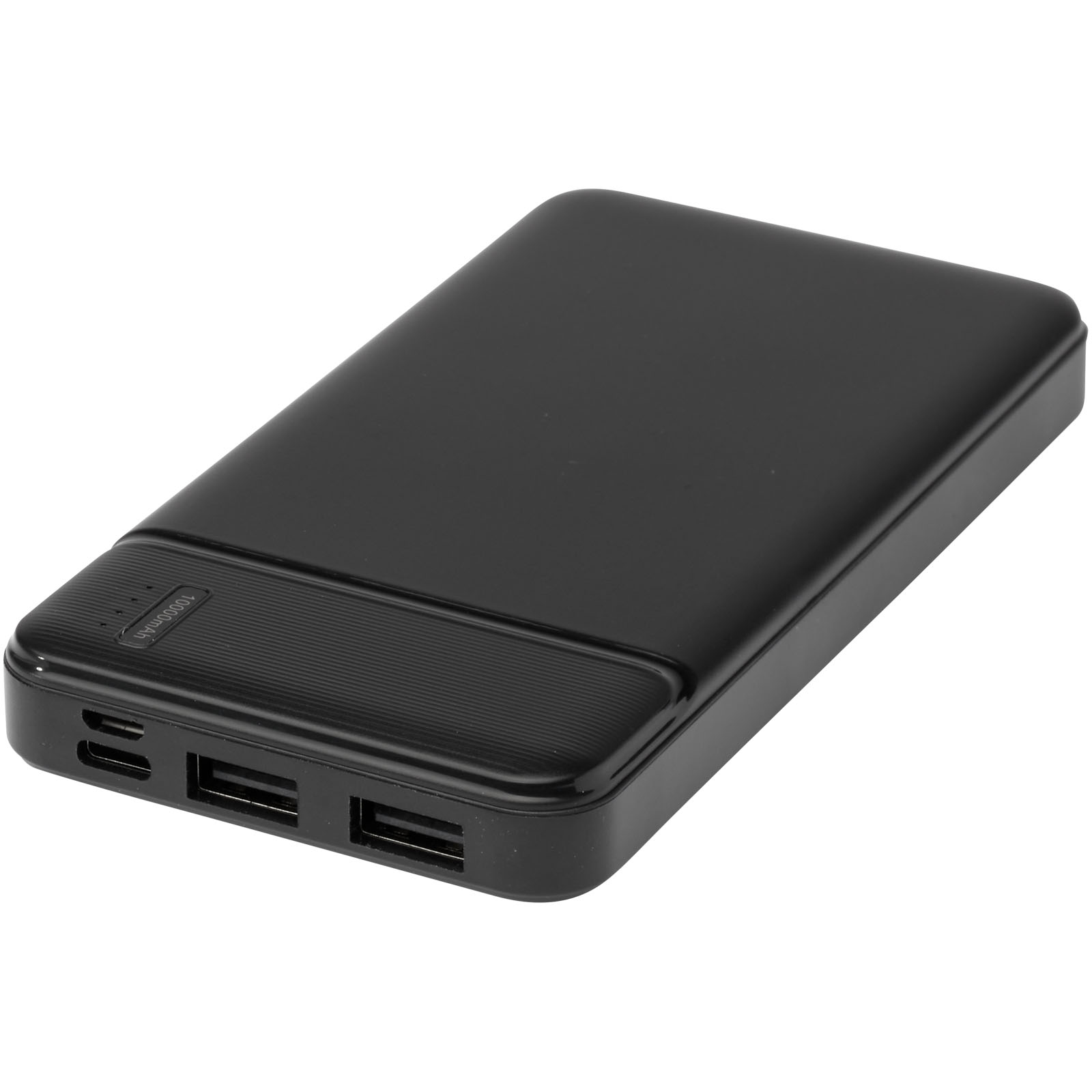 Energiekreis 10.000 mAh recycelte Plastik-Powerbank - Triptis