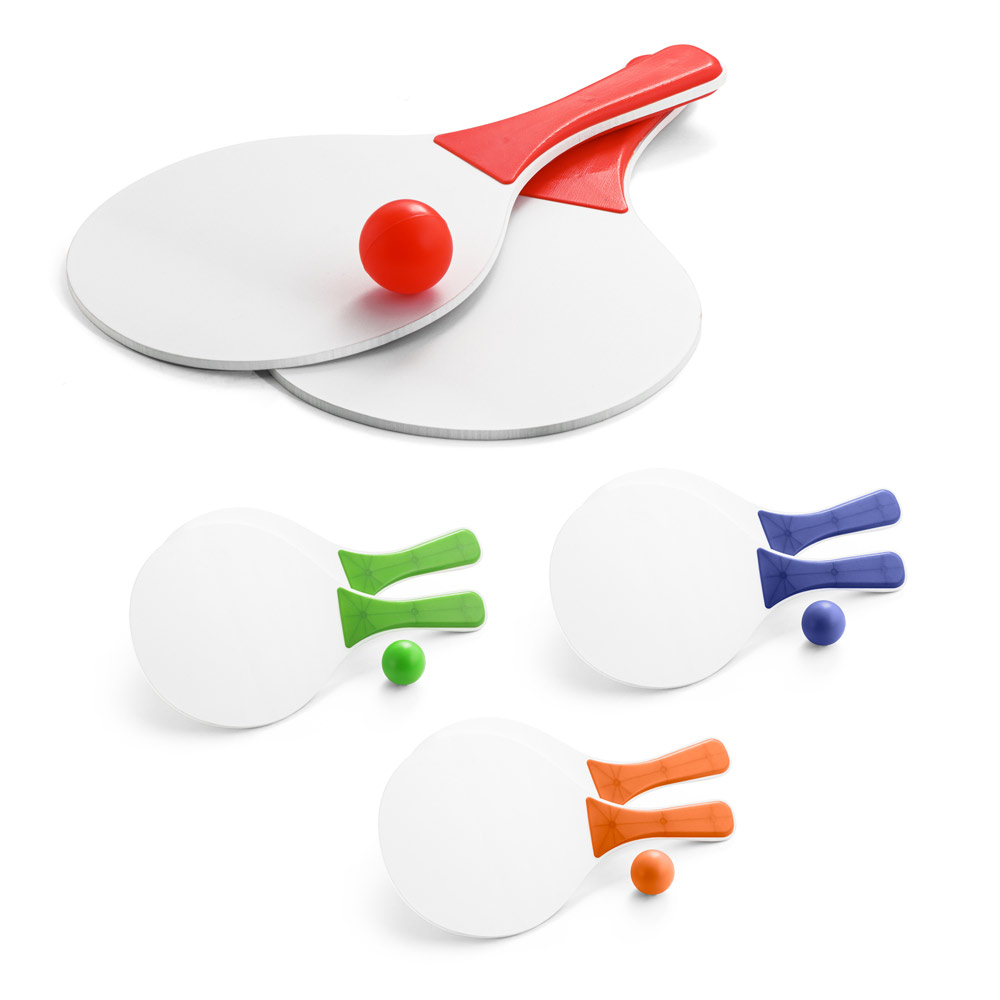 Farbenfrohes Strand-Schlägerset - Ardez