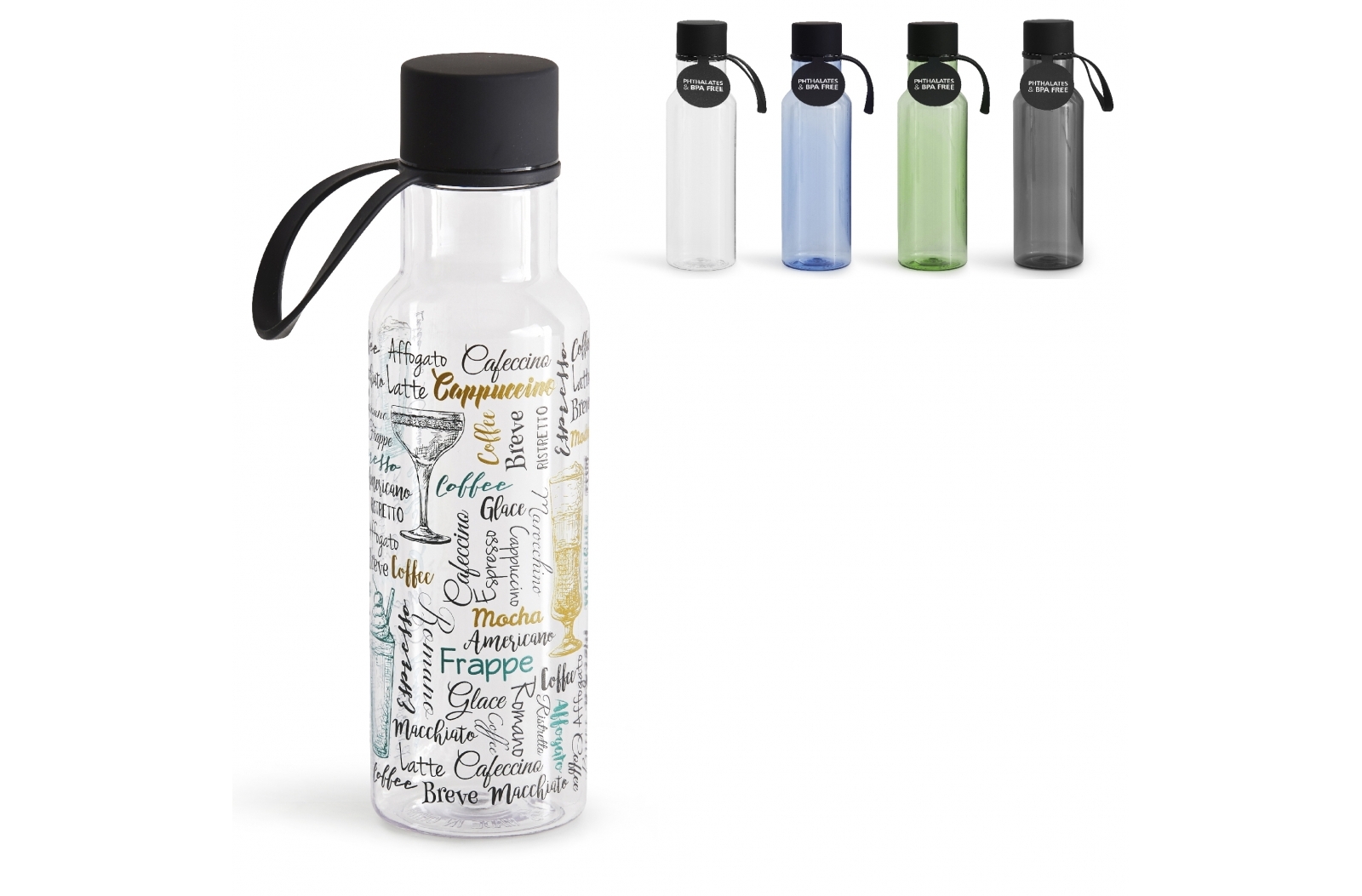 Individuell bedruckbare Wasserflasche