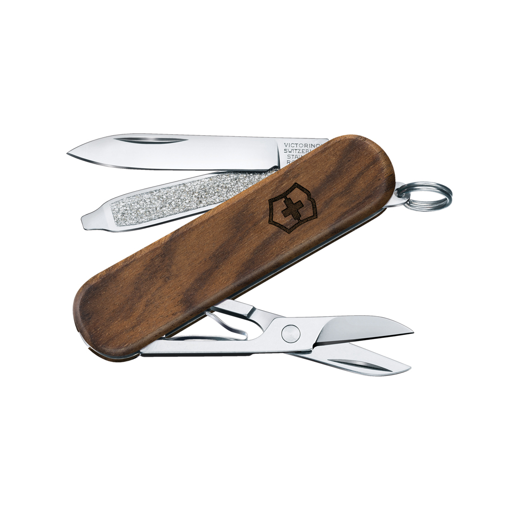 VICTORINOX Taschenmesser Classic SD Holz 5 Funktionen