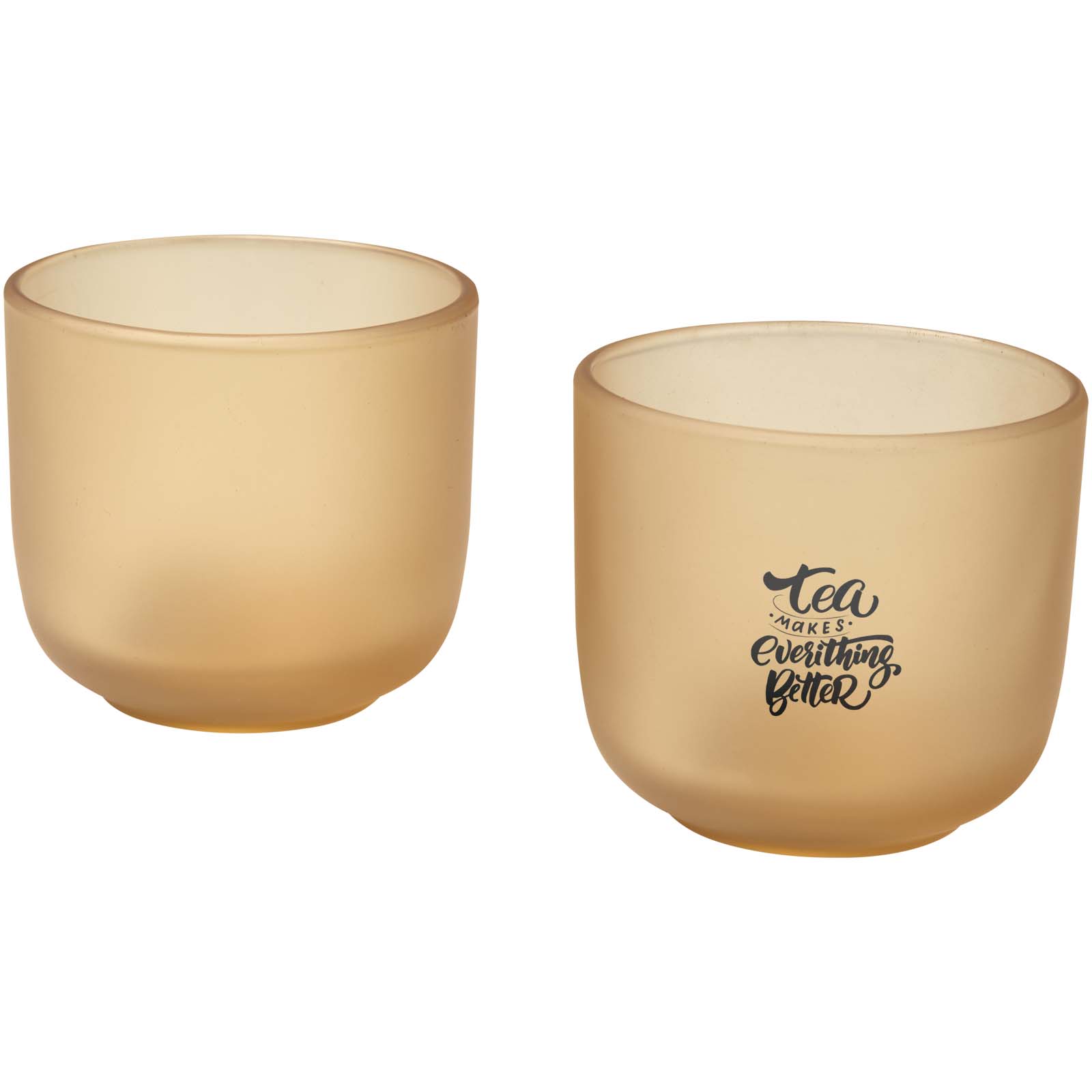 Elegante Gläser-Set 200 ml - Kirchen bedrucken mit Logo