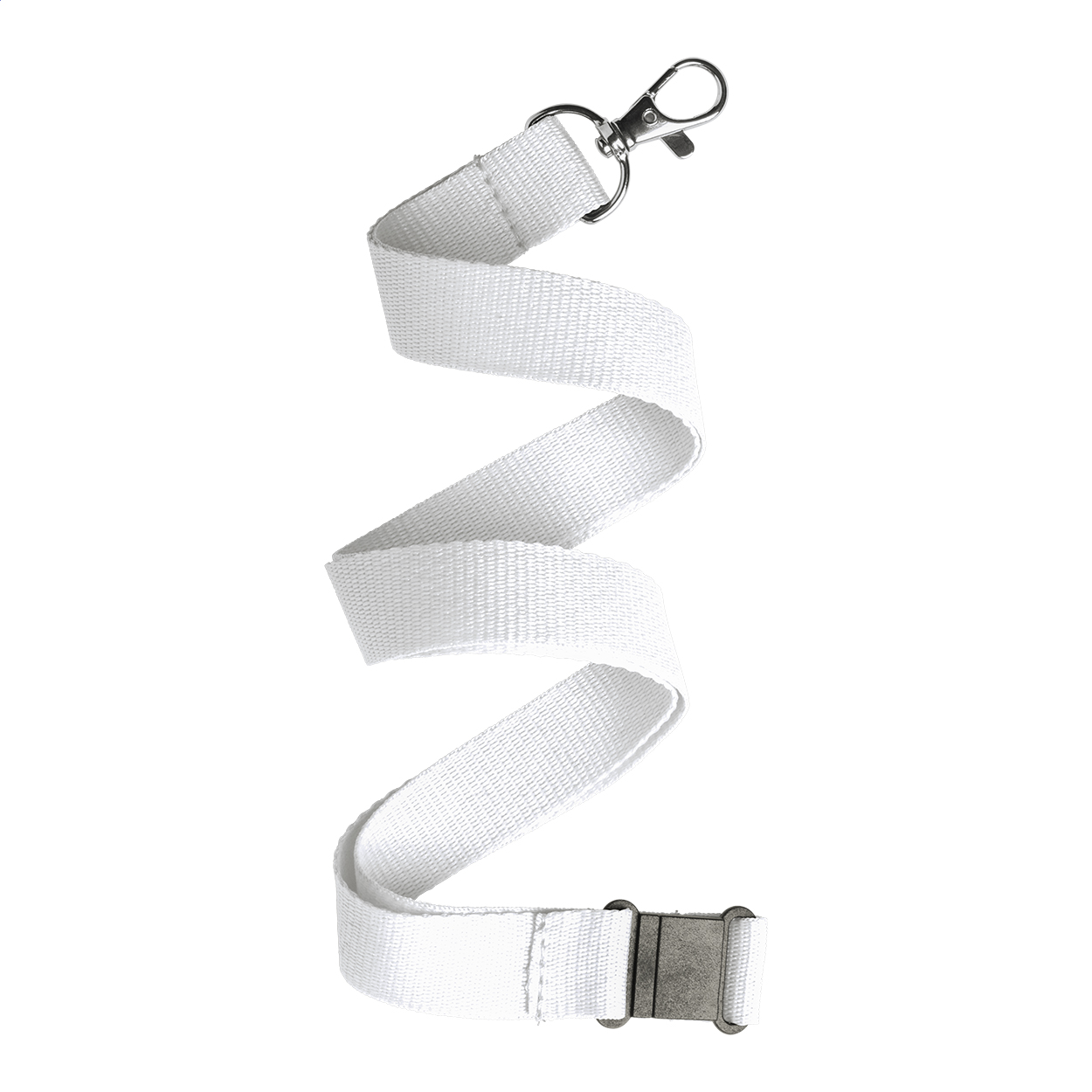 Savent Lanyard aus Polyester mit Metallkarabiner und Sicherheitsverschluss