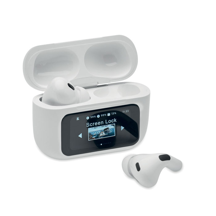 Kabellose Bluetooth-Ohrhörer - Ulmen bedrukken met logo